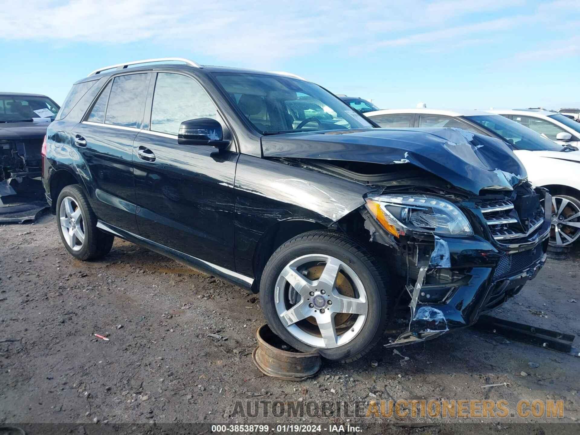 4JGDA5GB5FA534449 MERCEDES-BENZ ML 400 2015