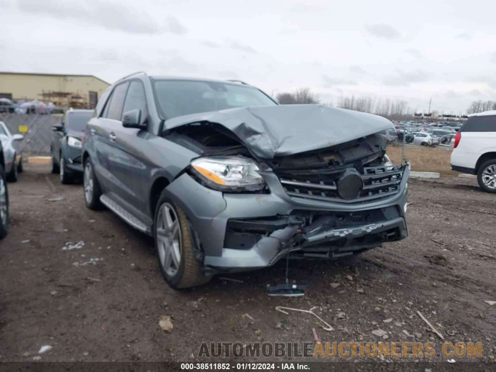 4JGDA5GB6FA583773 MERCEDES-BENZ ML 2015