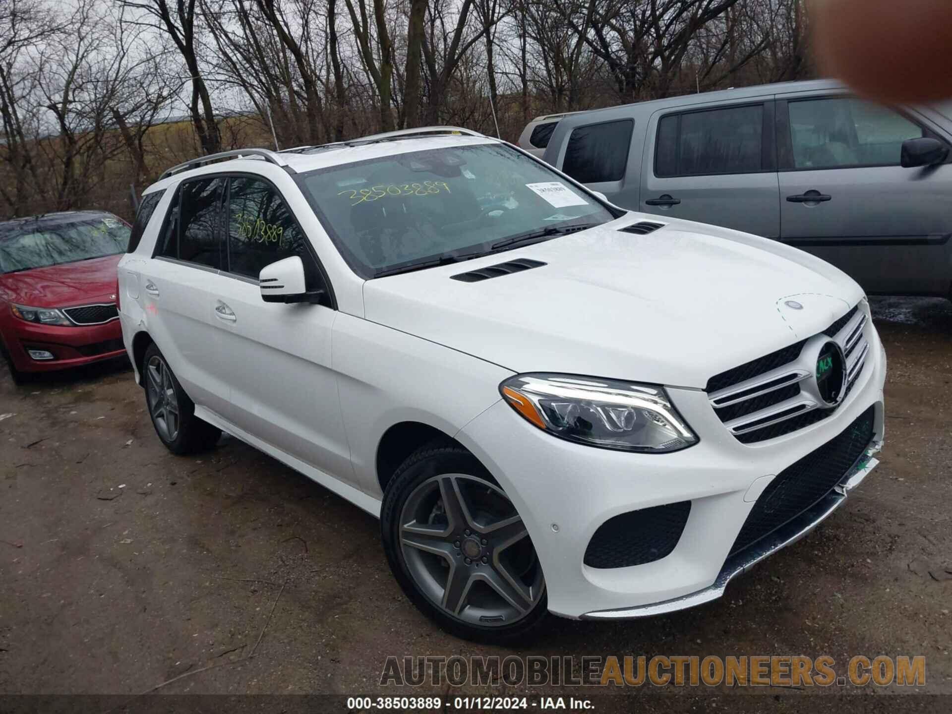 4JGDA5GB6GA674768 MERCEDES-BENZ GLE 400 2016