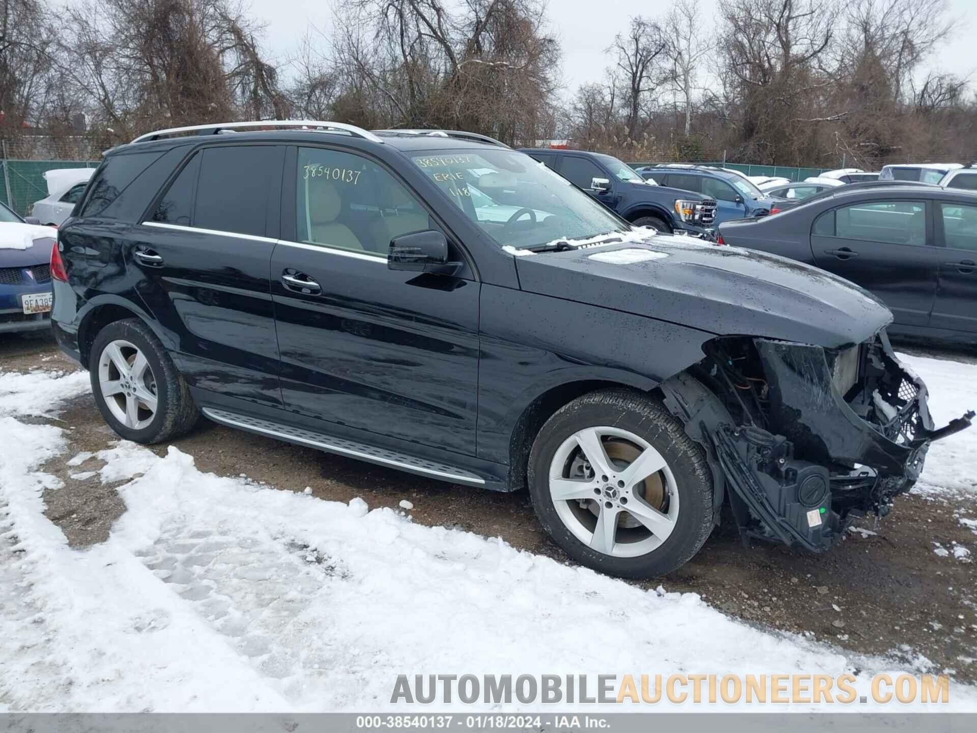 4JGDA5GB7KB216322 MERCEDES-BENZ GLE 400 2019