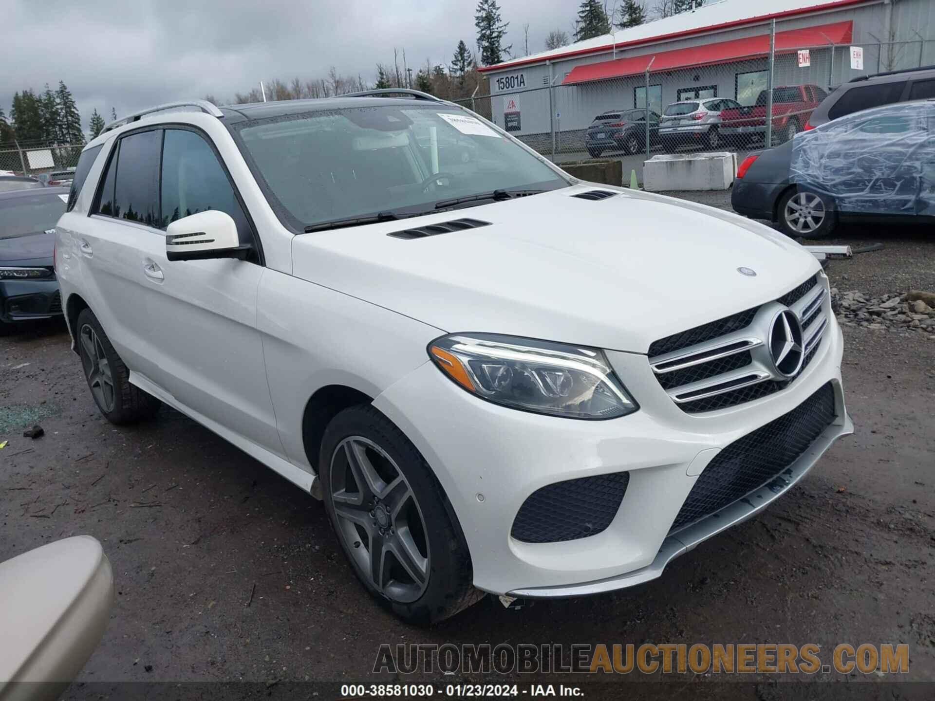 4JGDA5GB8GA683410 MERCEDES-BENZ GLE 400 2016