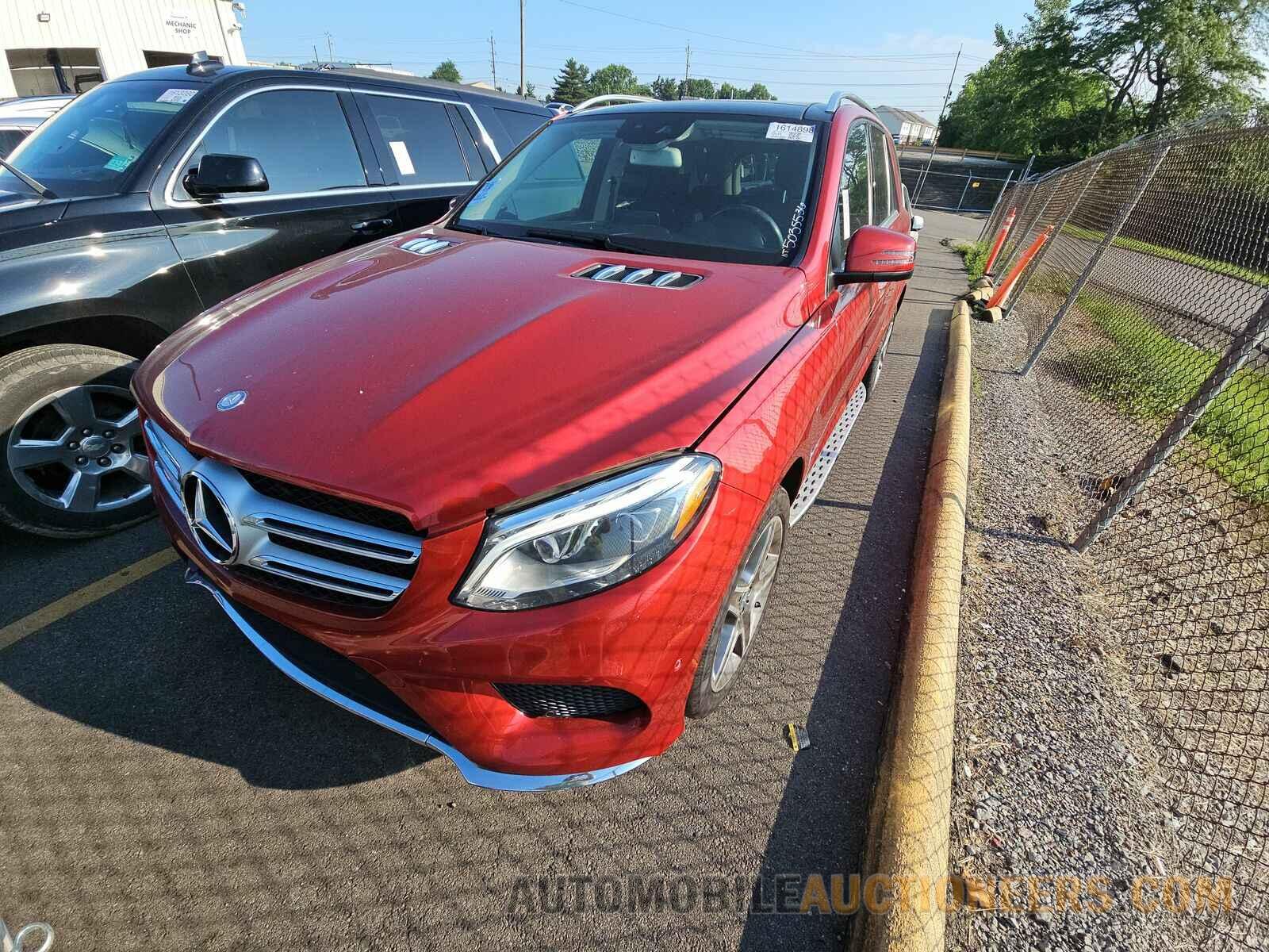 4JGDA5GB8GA701663 Mercedes-Benz GLE 2016