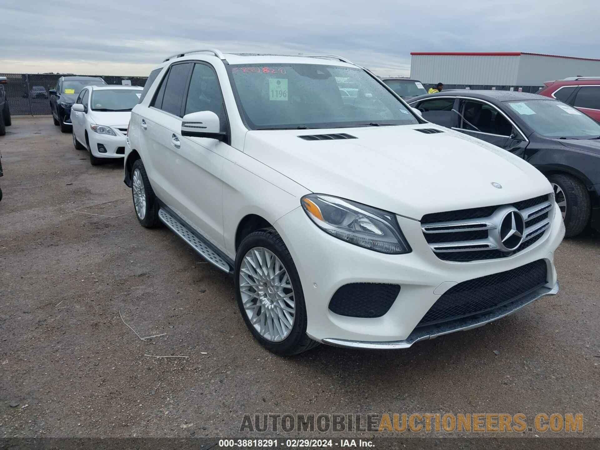 4JGDA5GB9GA635768 MERCEDES-BENZ GLE 400 2016