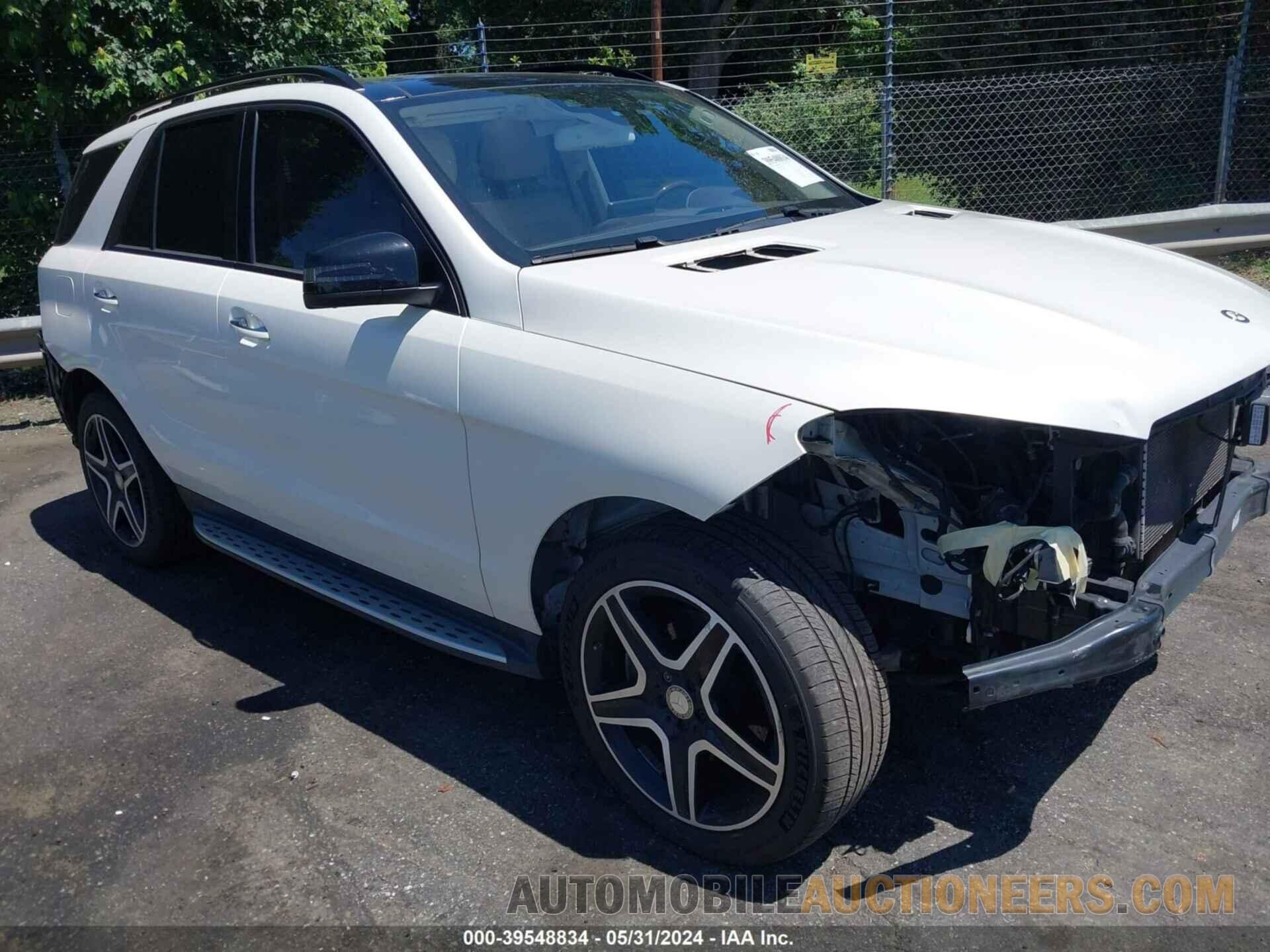 4JGDA5GB9GA749012 MERCEDES-BENZ GLE 400 2016