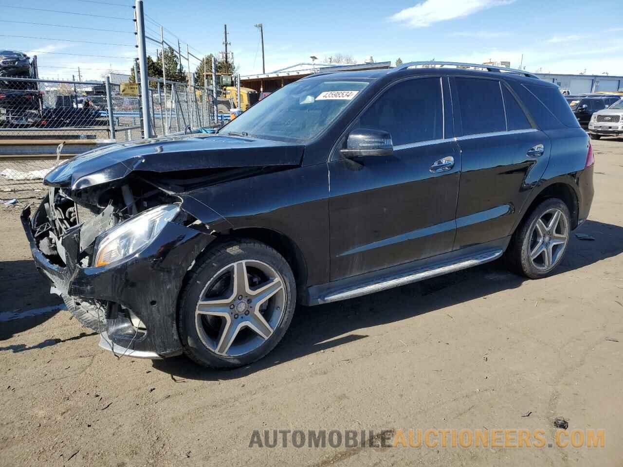 4JGDA5GBXGA666382 MERCEDES-BENZ GLE-CLASS 2016