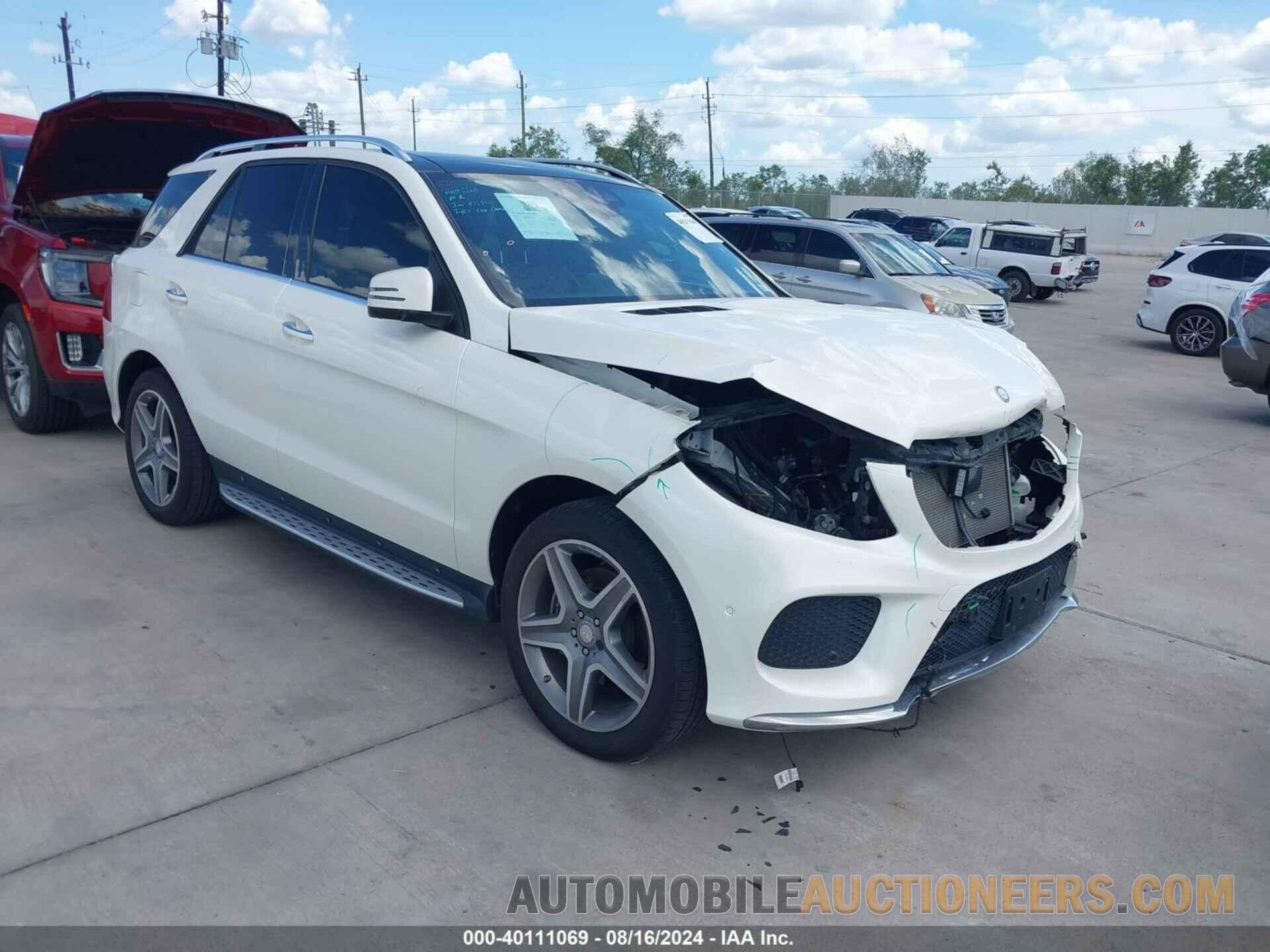 4JGDA5GBXHA847578 MERCEDES-BENZ GLE 400 2017