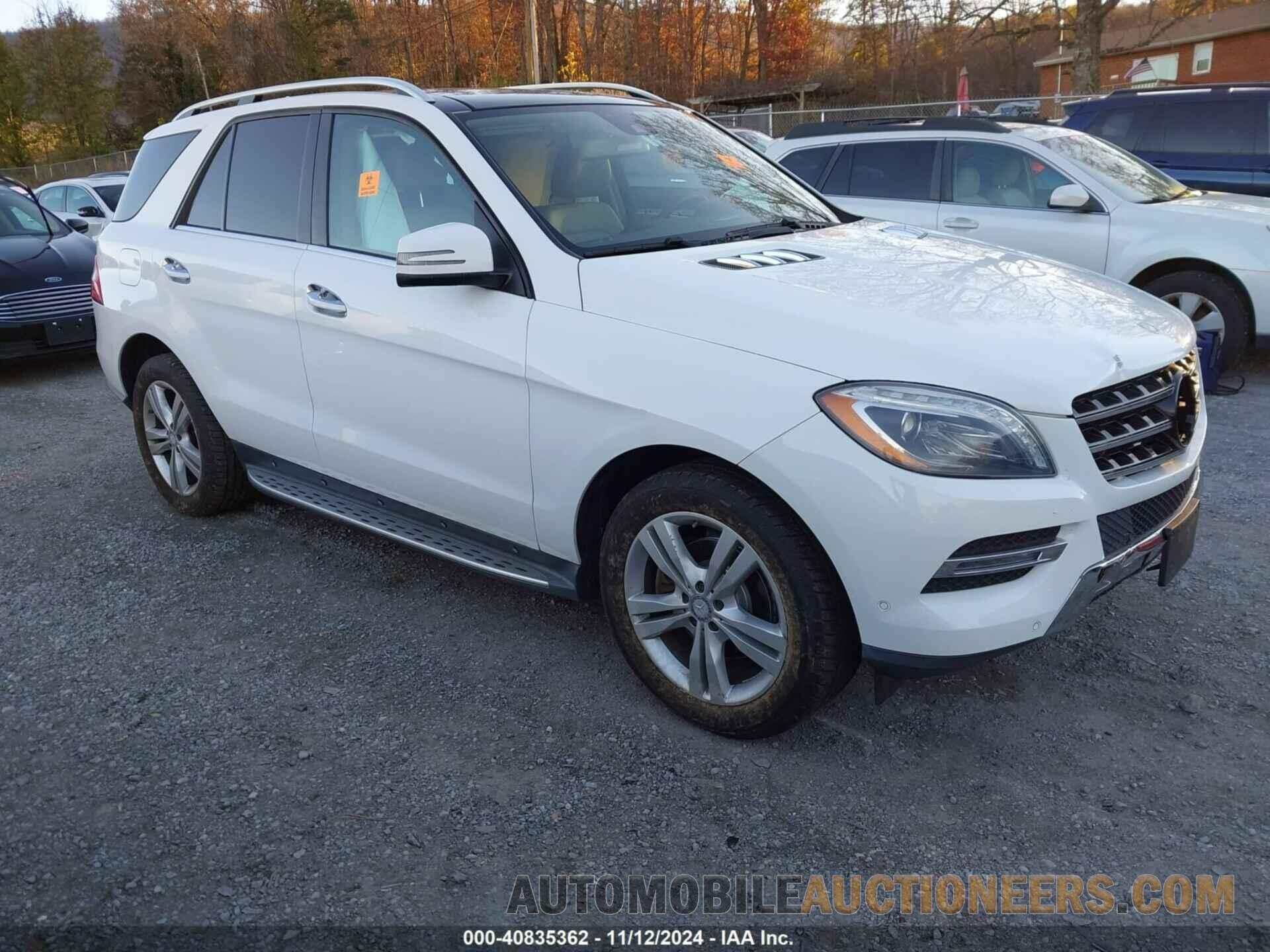 4JGDA5HB0EA279318 MERCEDES-BENZ ML 350 2014