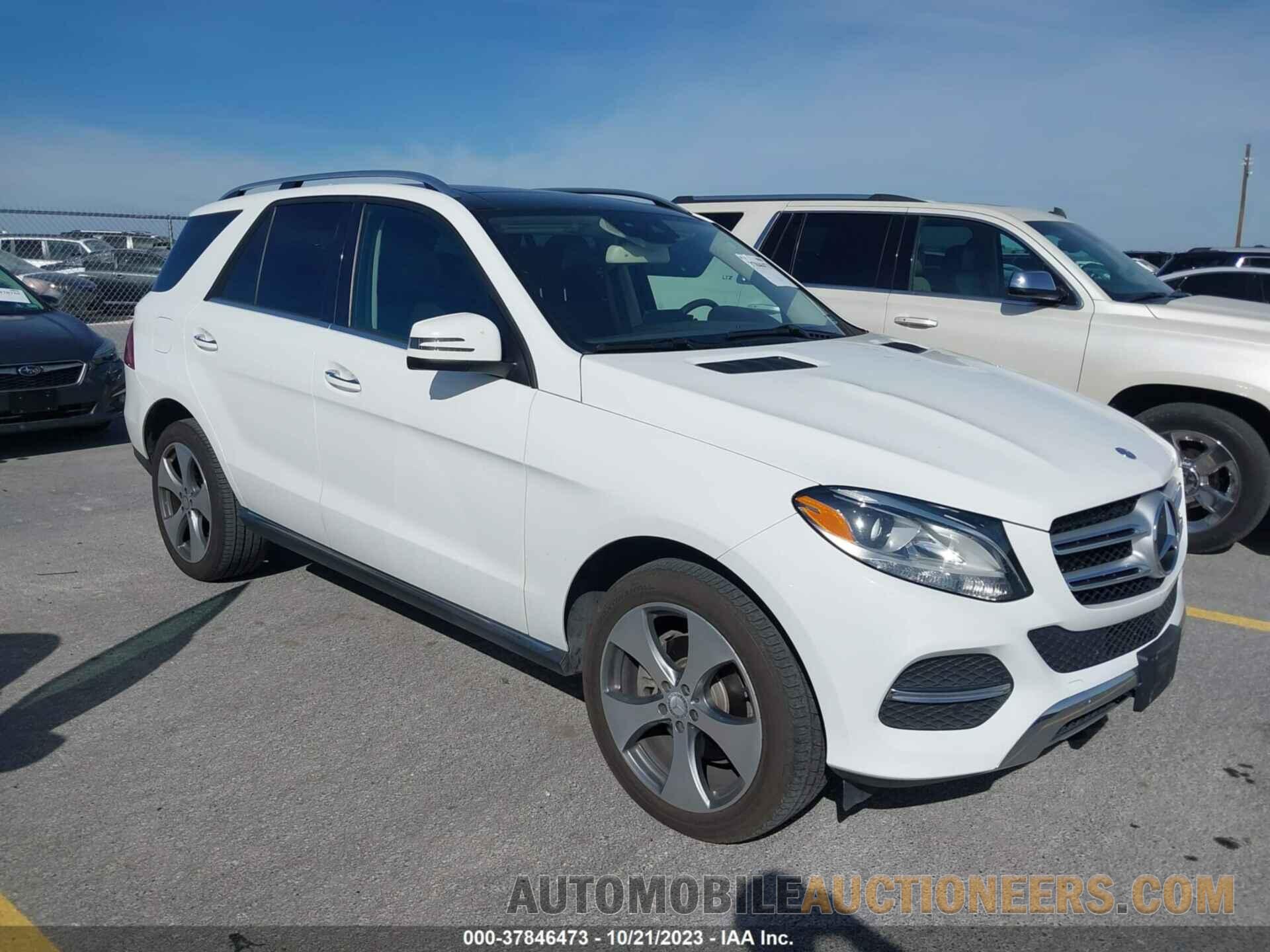 4JGDA5HB0GA631607 MERCEDES-BENZ GLE 2016