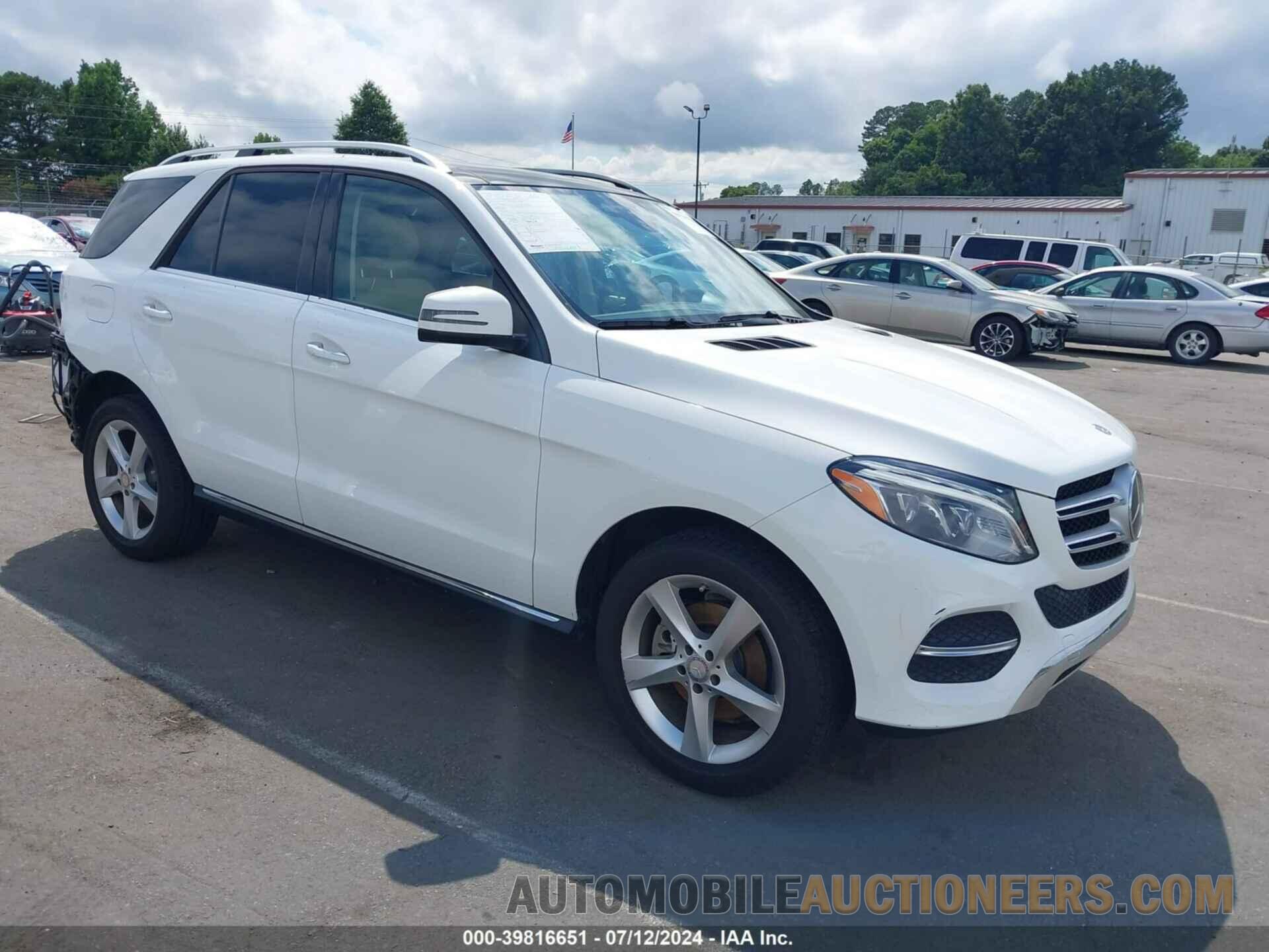 4JGDA5HB0GA714048 MERCEDES-BENZ GLE 350 2016