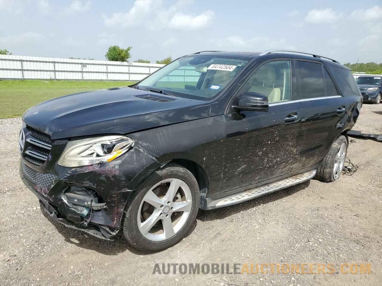 4JGDA5HB0GA742075 MERCEDES-BENZ GLE-CLASS 2016