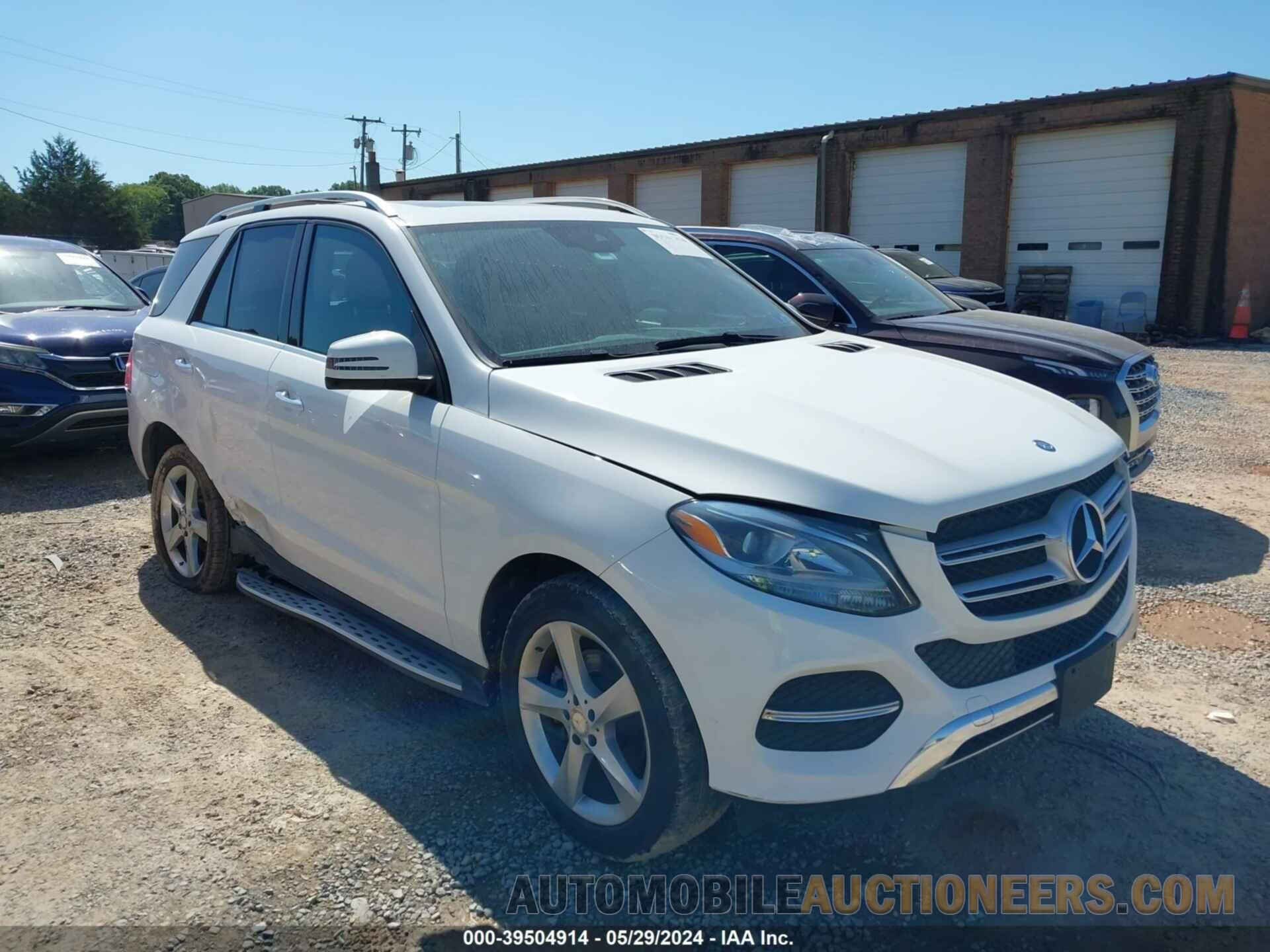 4JGDA5HB0GA799392 MERCEDES-BENZ GLE 350 2016