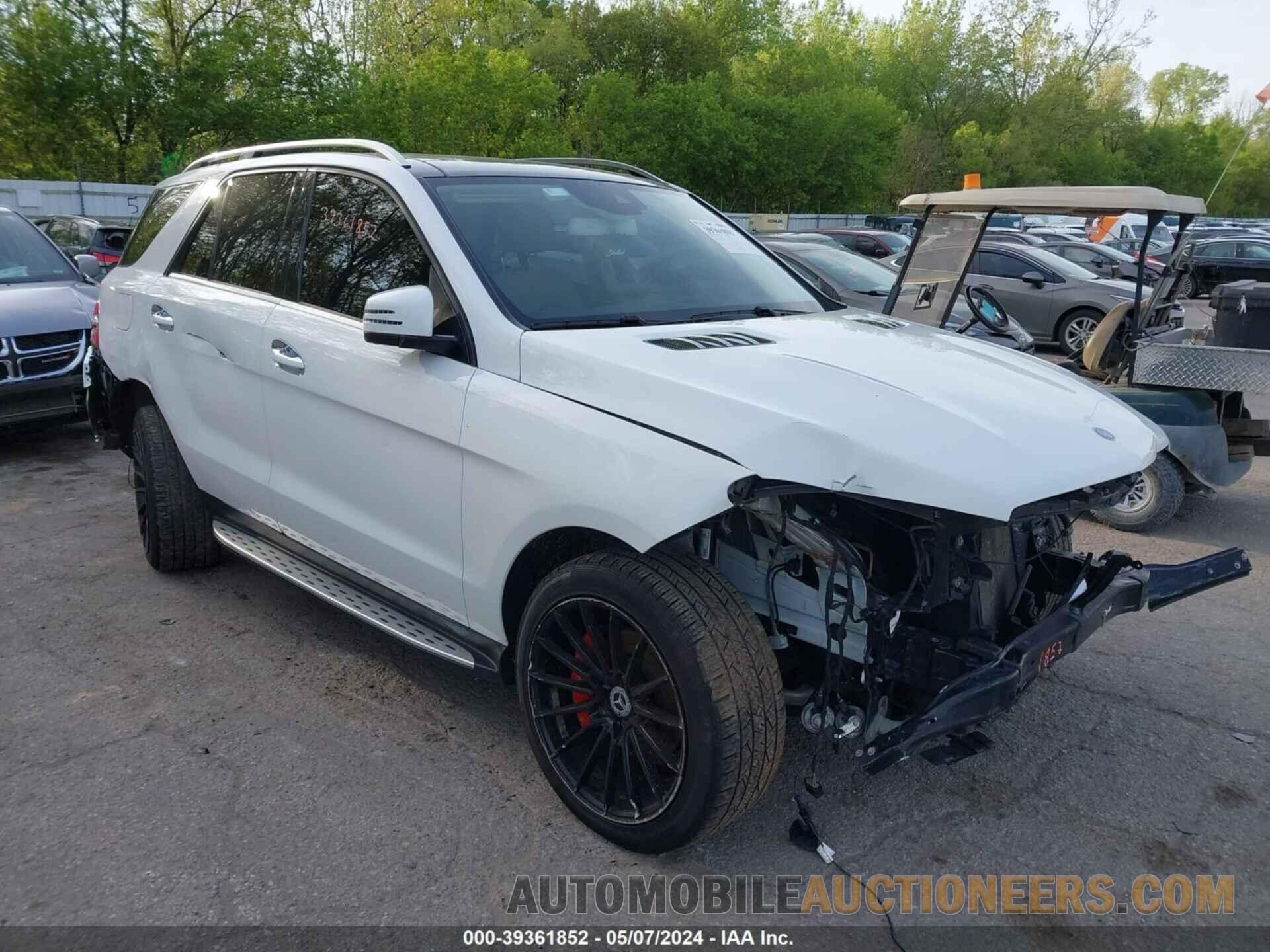 4JGDA5HB0HA895153 MERCEDES-BENZ GLE 2017