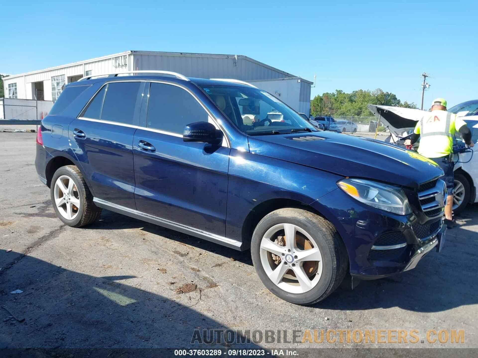 4JGDA5HB0HA901677 MERCEDES-BENZ GLE 2017