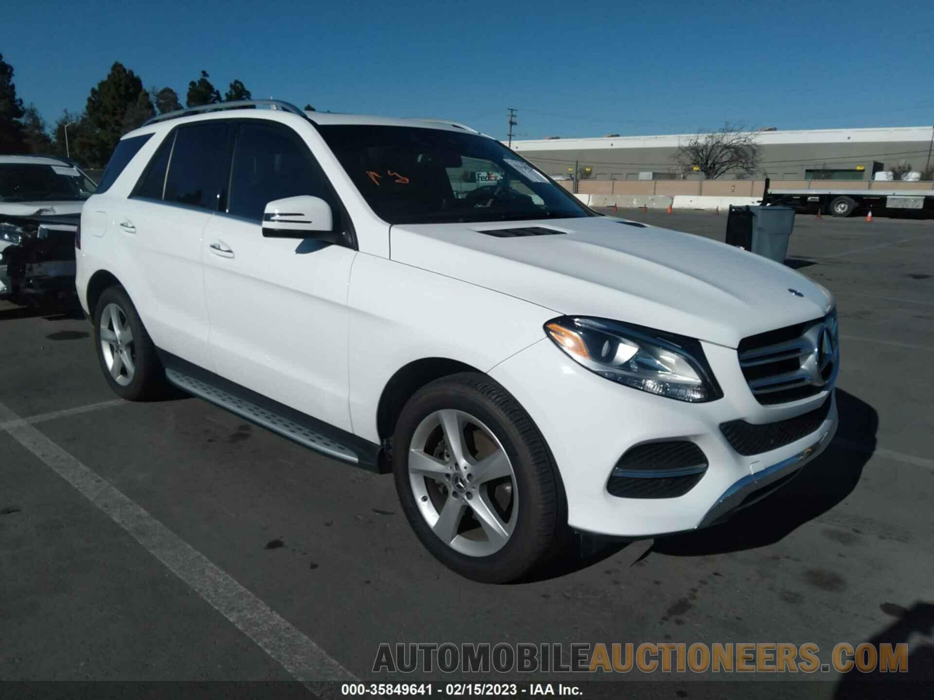 4JGDA5HB0JB047631 MERCEDES-BENZ GLE 2018