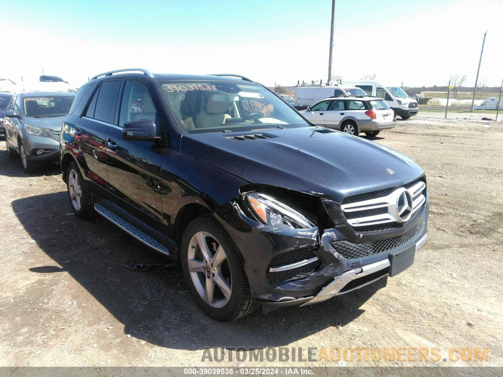 4JGDA5HB0JB053395 MERCEDES-BENZ GLE 350 2018