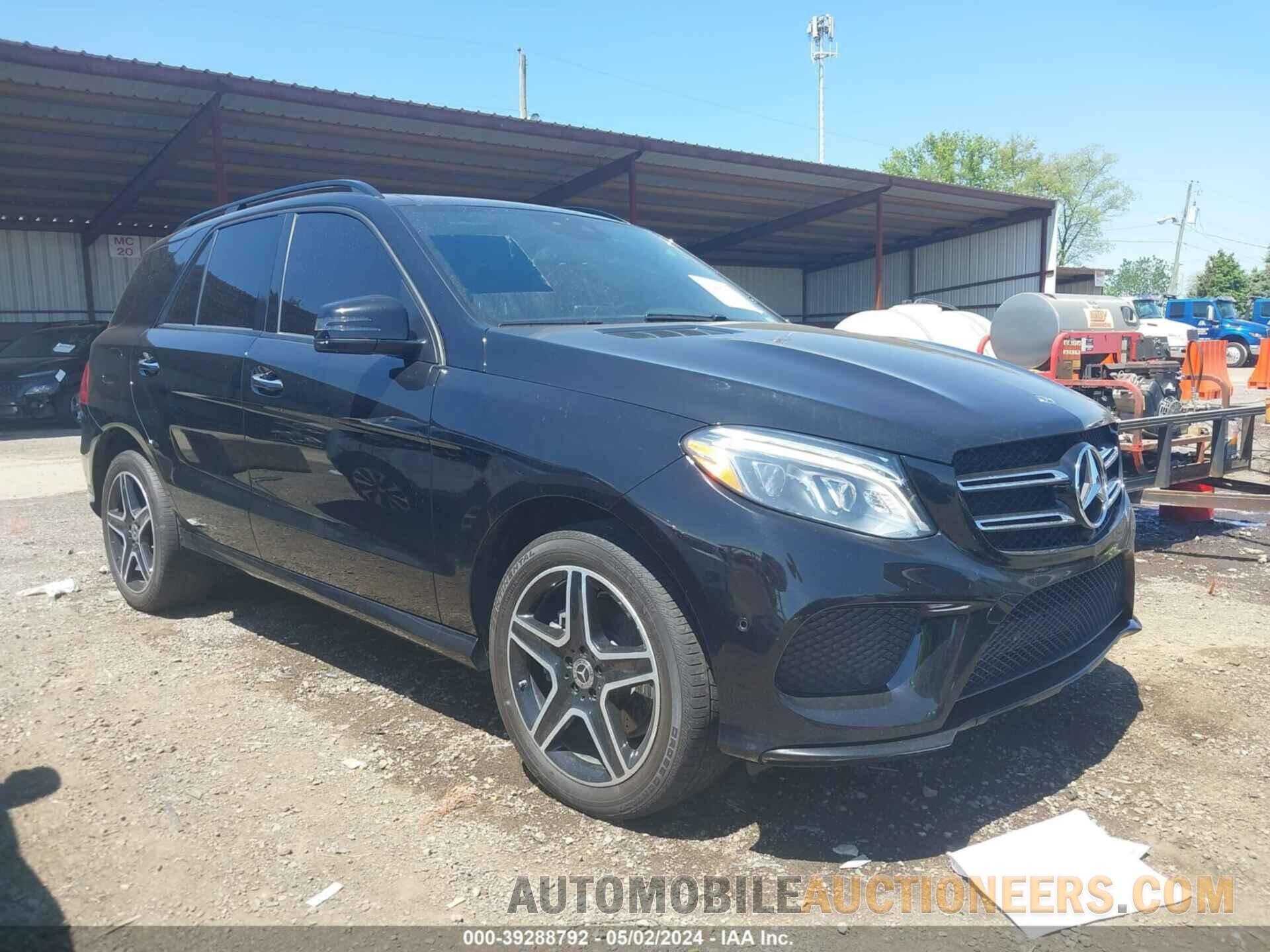 4JGDA5HB0JB087210 MERCEDES-BENZ GLE 350 2018