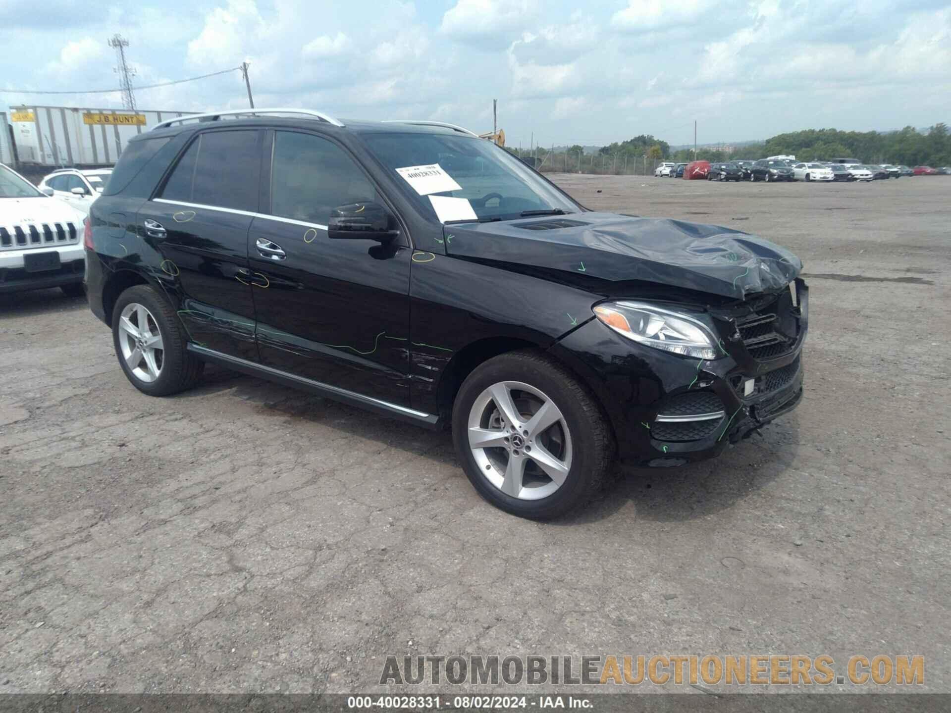 4JGDA5HB0JB127978 MERCEDES-BENZ GLE 350 2018