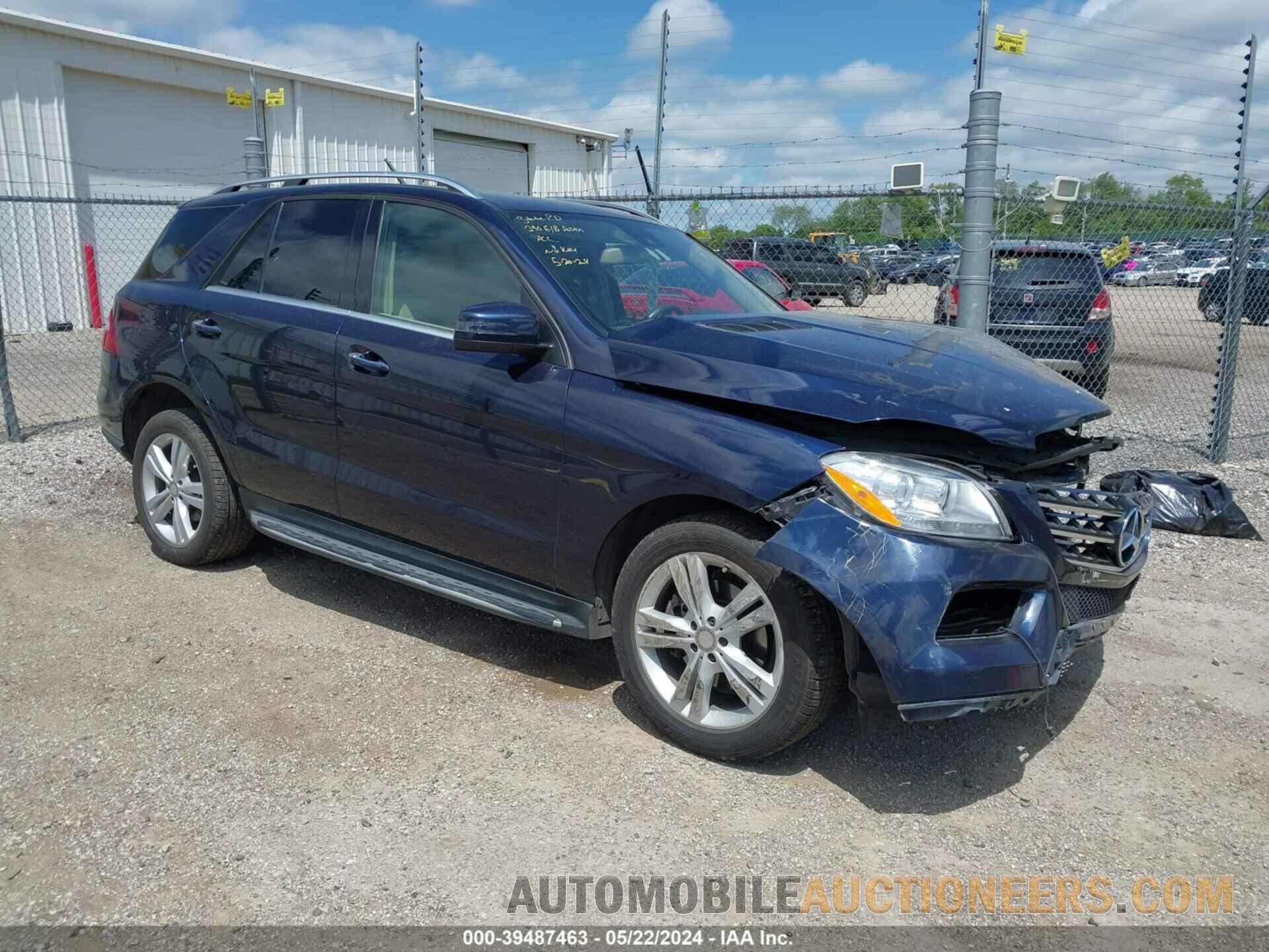 4JGDA5HB1FA555524 MERCEDES-BENZ ML 2015