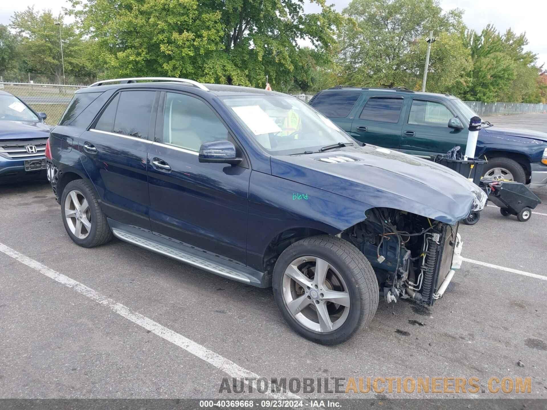 4JGDA5HB1GA734762 MERCEDES-BENZ GLE 350 2016