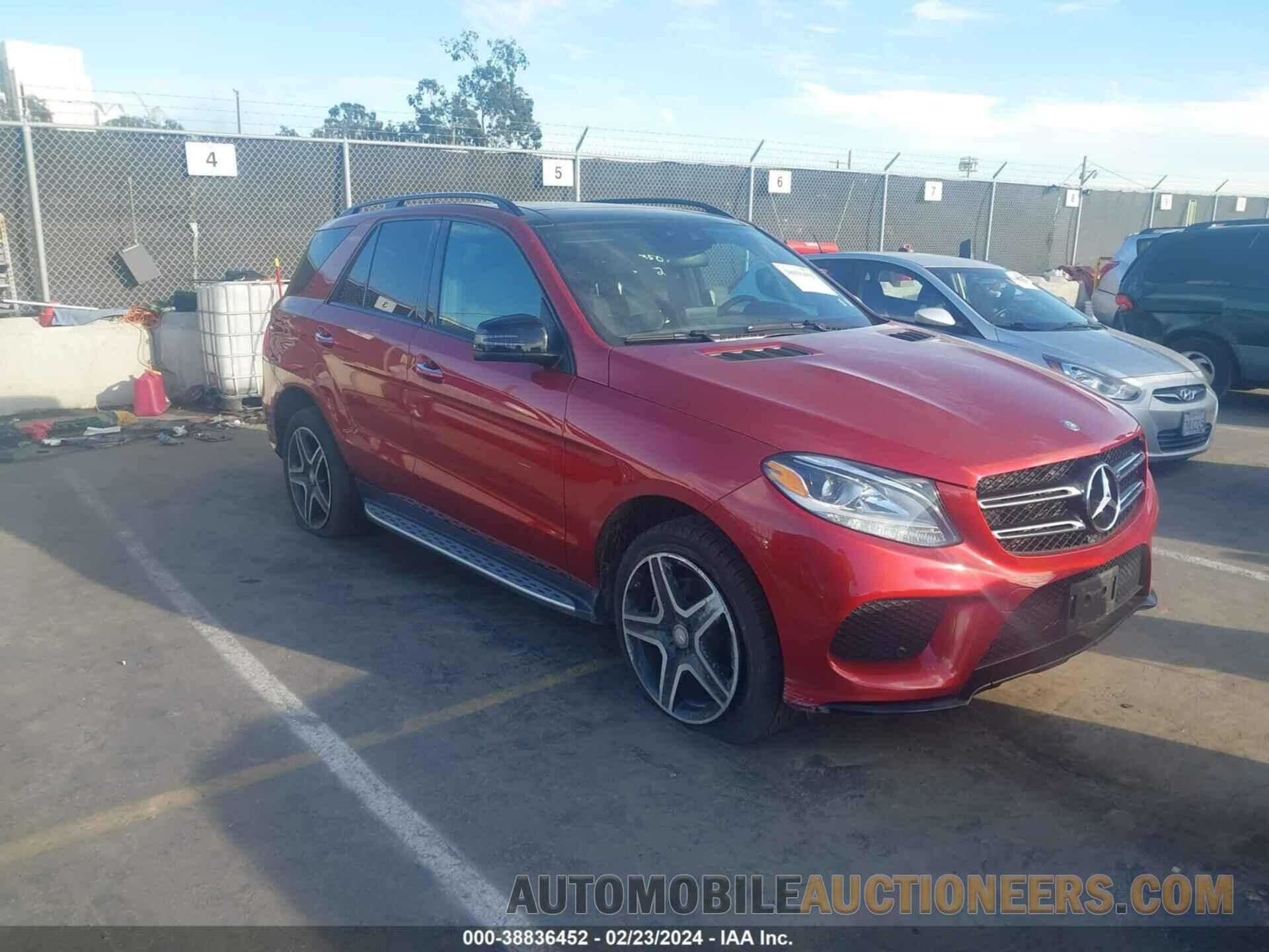 4JGDA5HB1GA750329 MERCEDES-BENZ GLE 350 2016