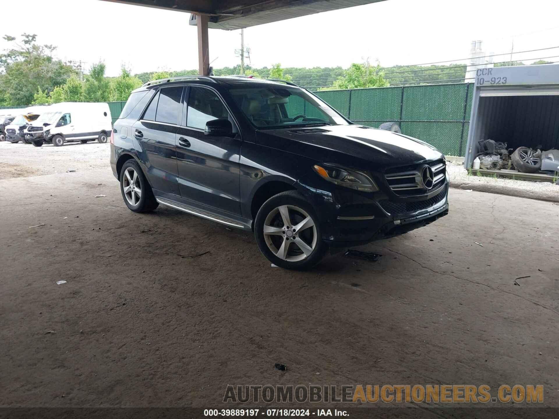 4JGDA5HB1GA774551 MERCEDES-BENZ GLE 2016