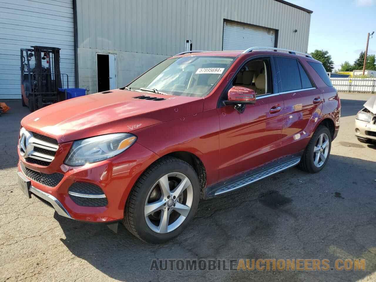 4JGDA5HB2GA744619 MERCEDES-BENZ GLE-CLASS 2016