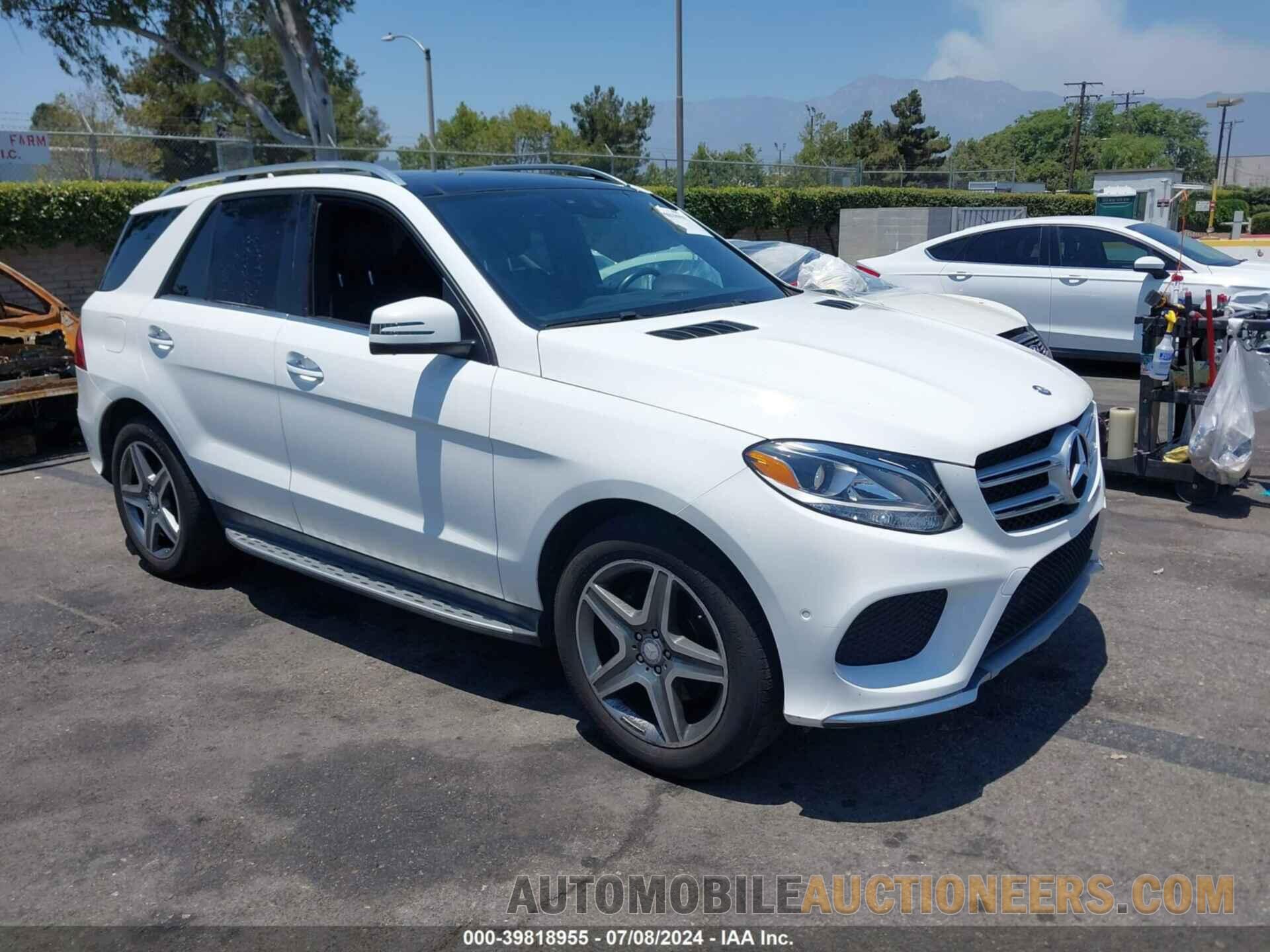 4JGDA5HB2GA806696 MERCEDES-BENZ GLE 350 2016