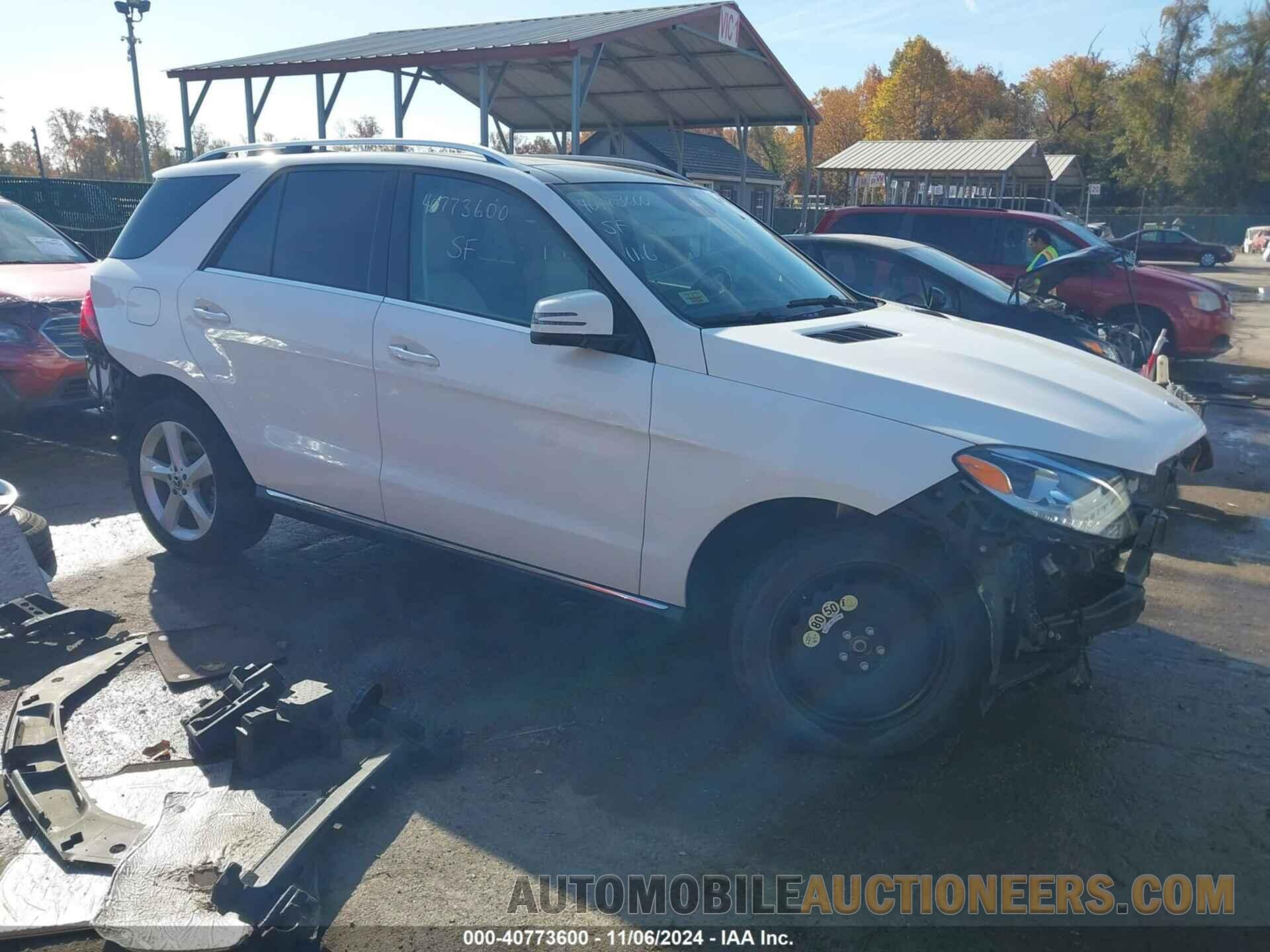 4JGDA5HB2JB054516 MERCEDES-BENZ GLE 350 2018