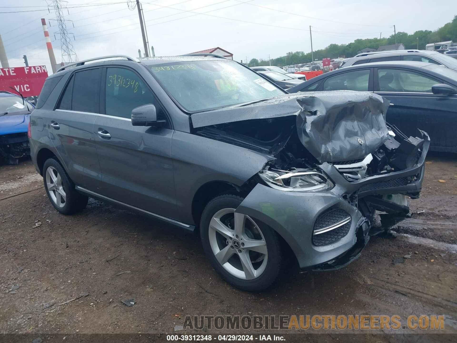 4JGDA5HB3JB175197 MERCEDES-BENZ GLE 350 2018