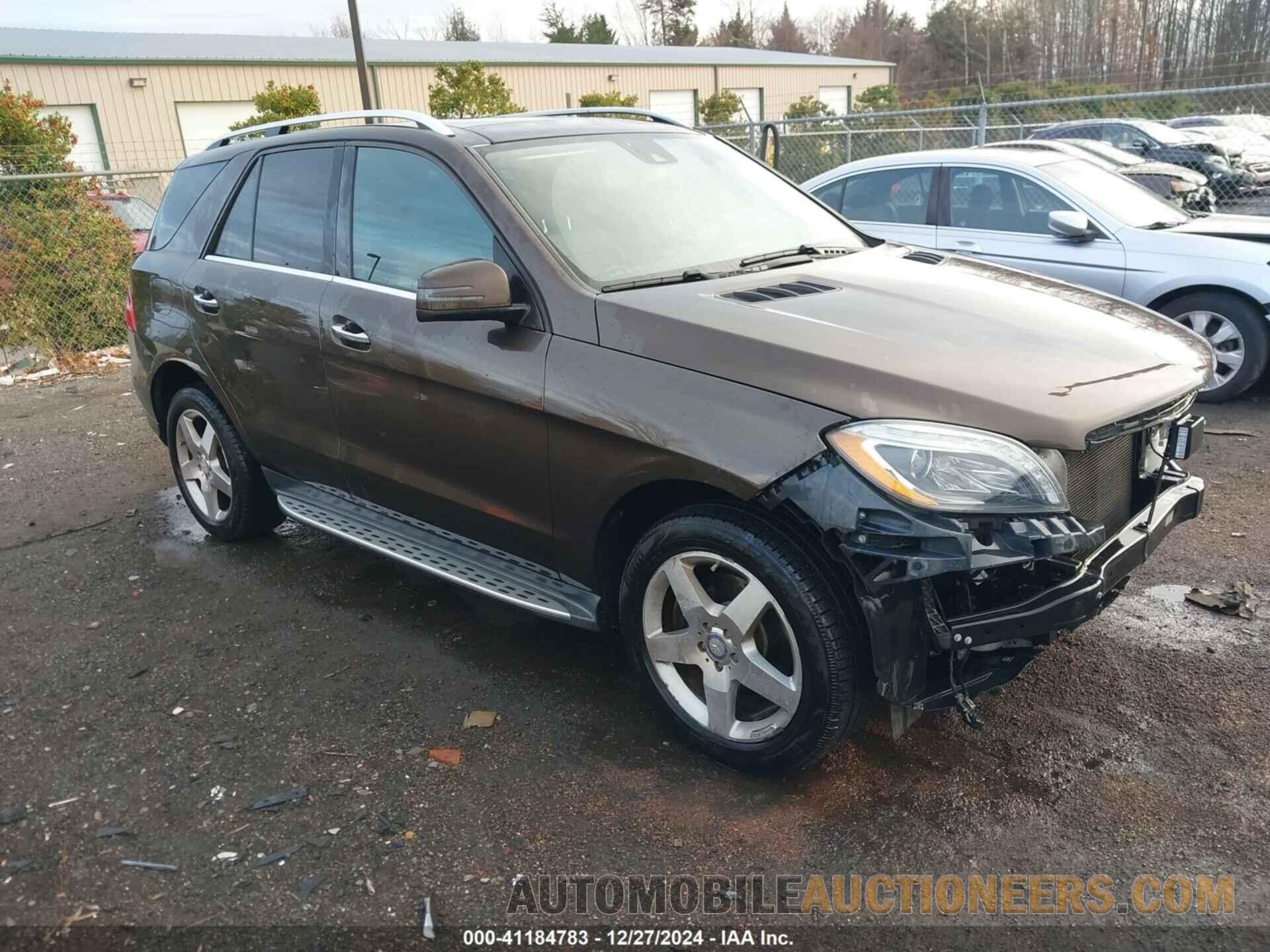 4JGDA5HB4EA272100 MERCEDES-BENZ ML 350 2014