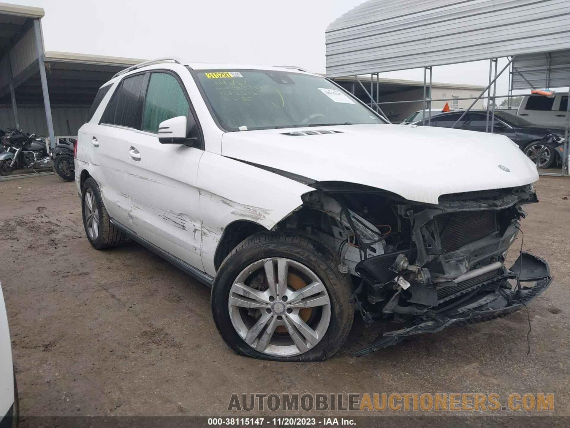 4JGDA5HB4FA532612 MERCEDES-BENZ ML 350 2015