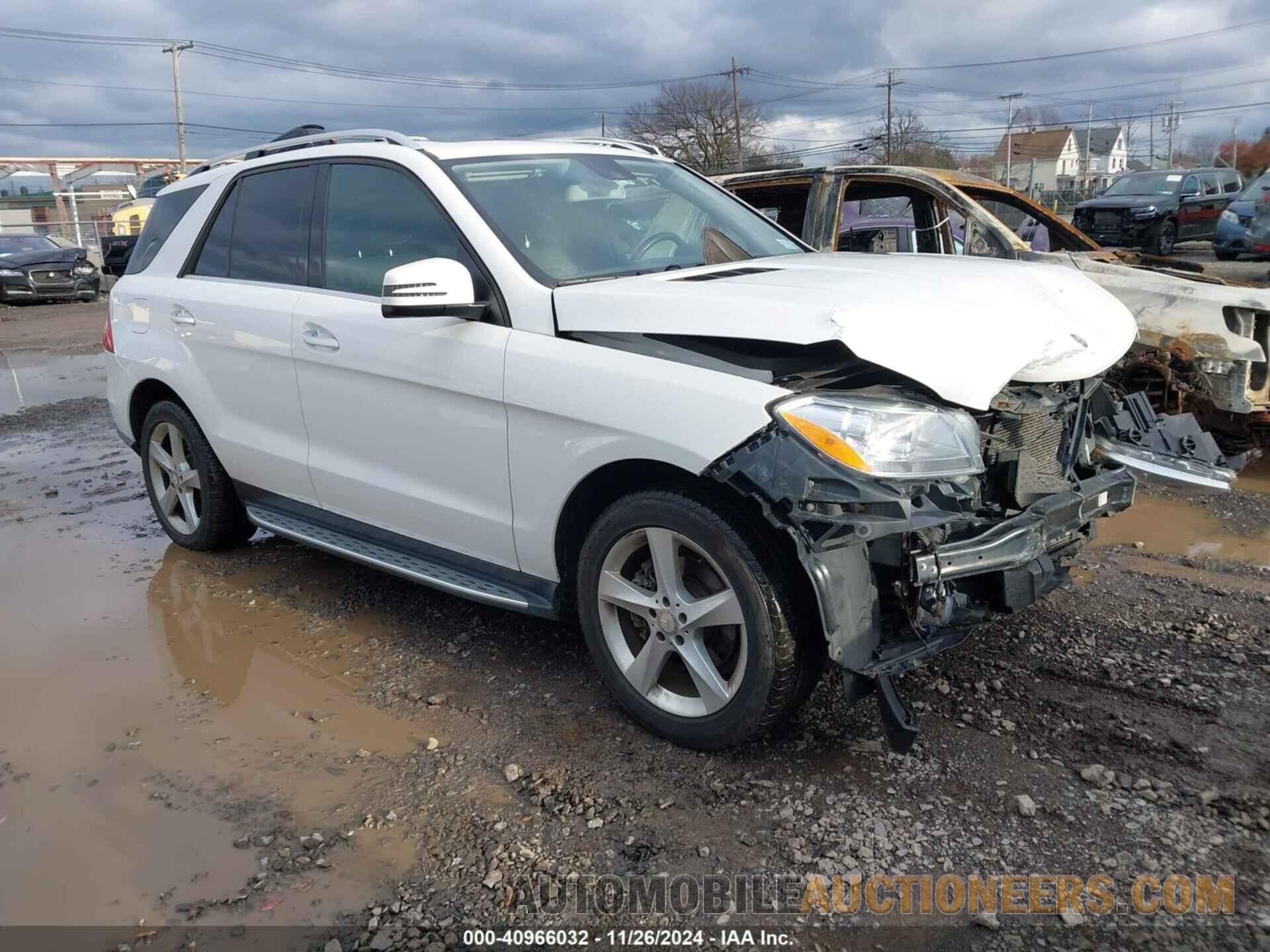 4JGDA5HB4FA579560 MERCEDES-BENZ ML 350 2015