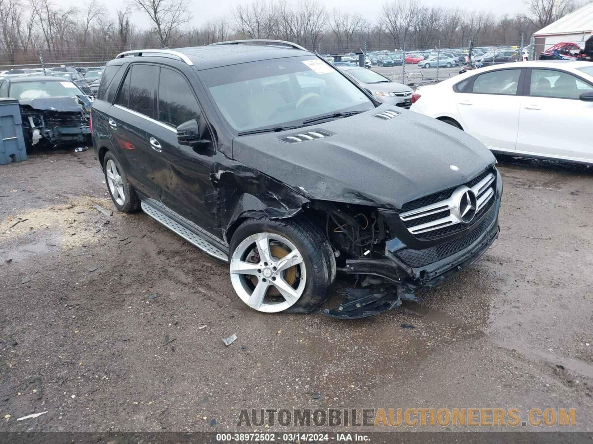 4JGDA5HB4GA637605 MERCEDES-BENZ GLE 350 2016