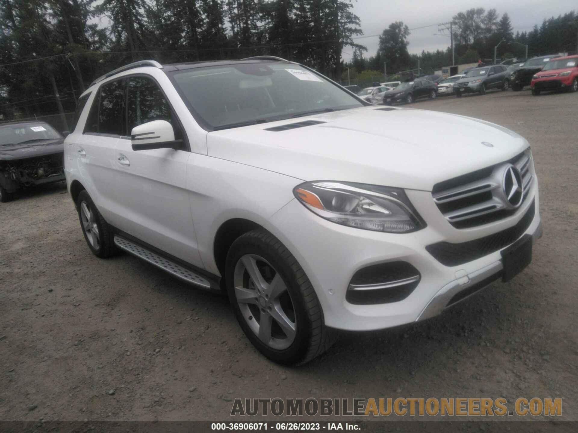 4JGDA5HB4HA858851 MERCEDES-BENZ GLE 2017