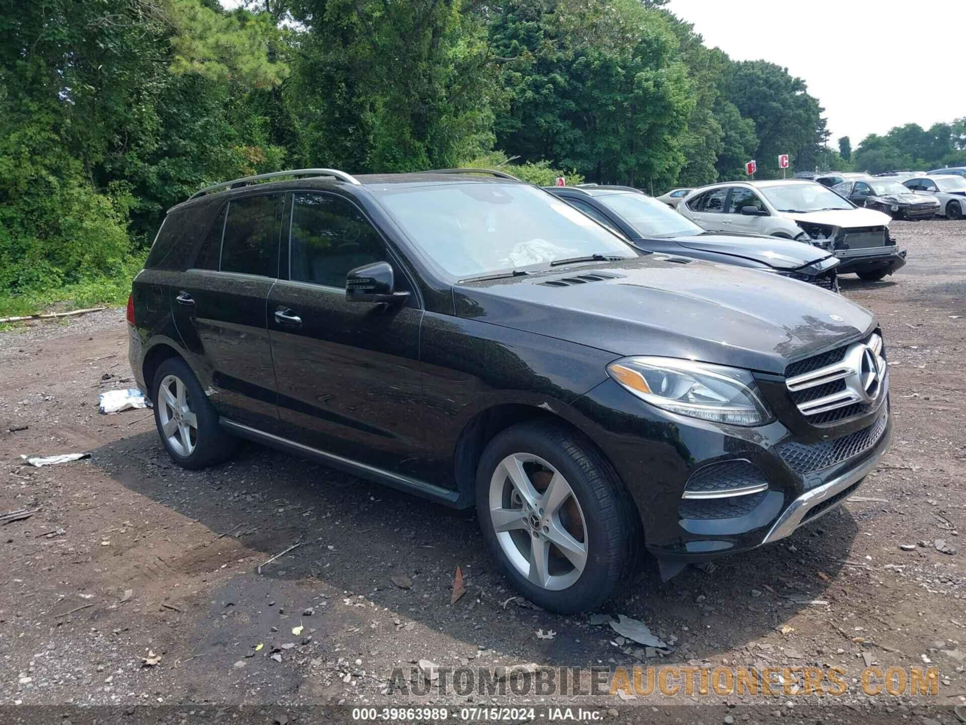 4JGDA5HB4JB178996 MERCEDES-BENZ GLE 350 2018