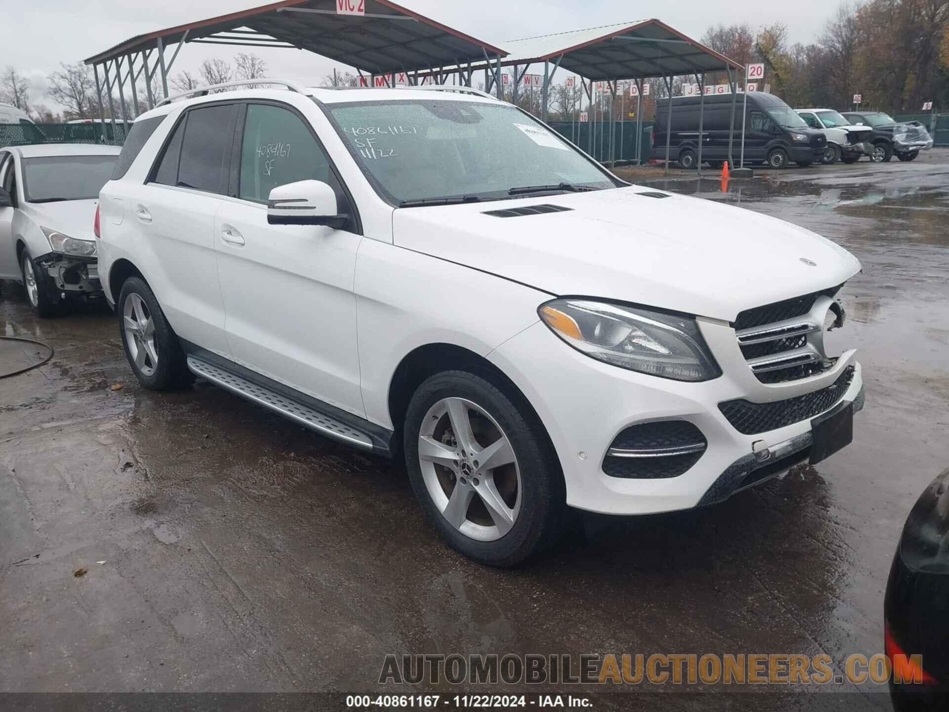 4JGDA5HB4JB202553 MERCEDES-BENZ GLE 350 2018