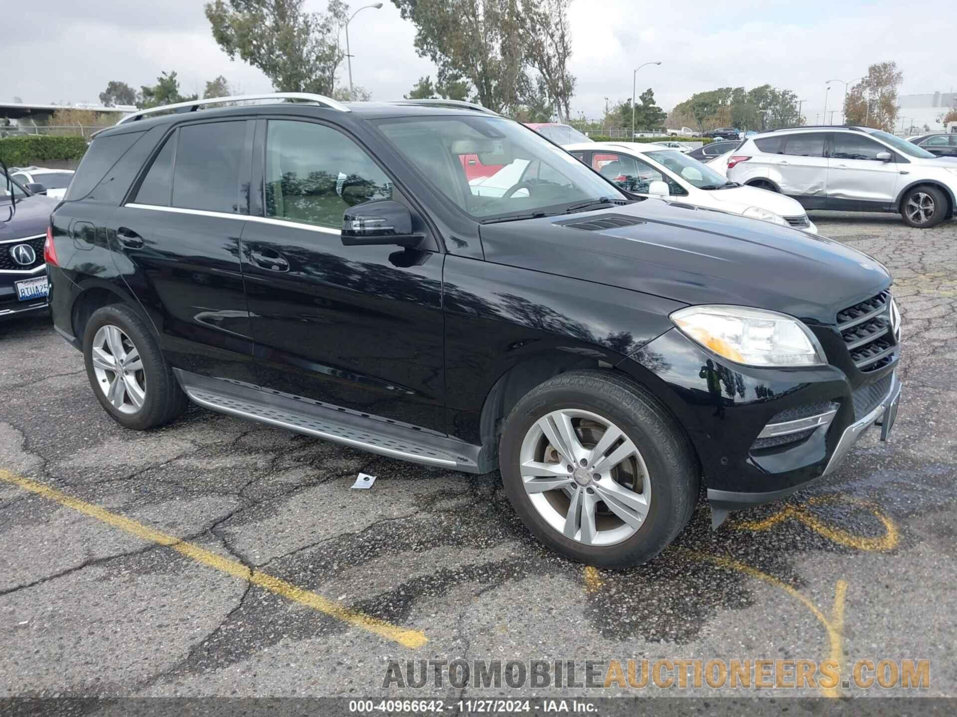 4JGDA5HB5EA335432 MERCEDES-BENZ ML 350 2014