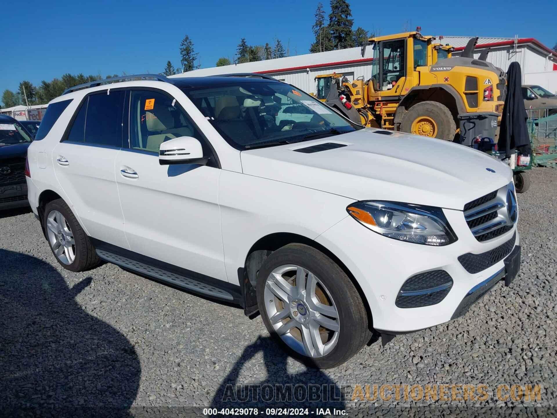 4JGDA5HB5HA872001 MERCEDES-BENZ GLE 350 2017