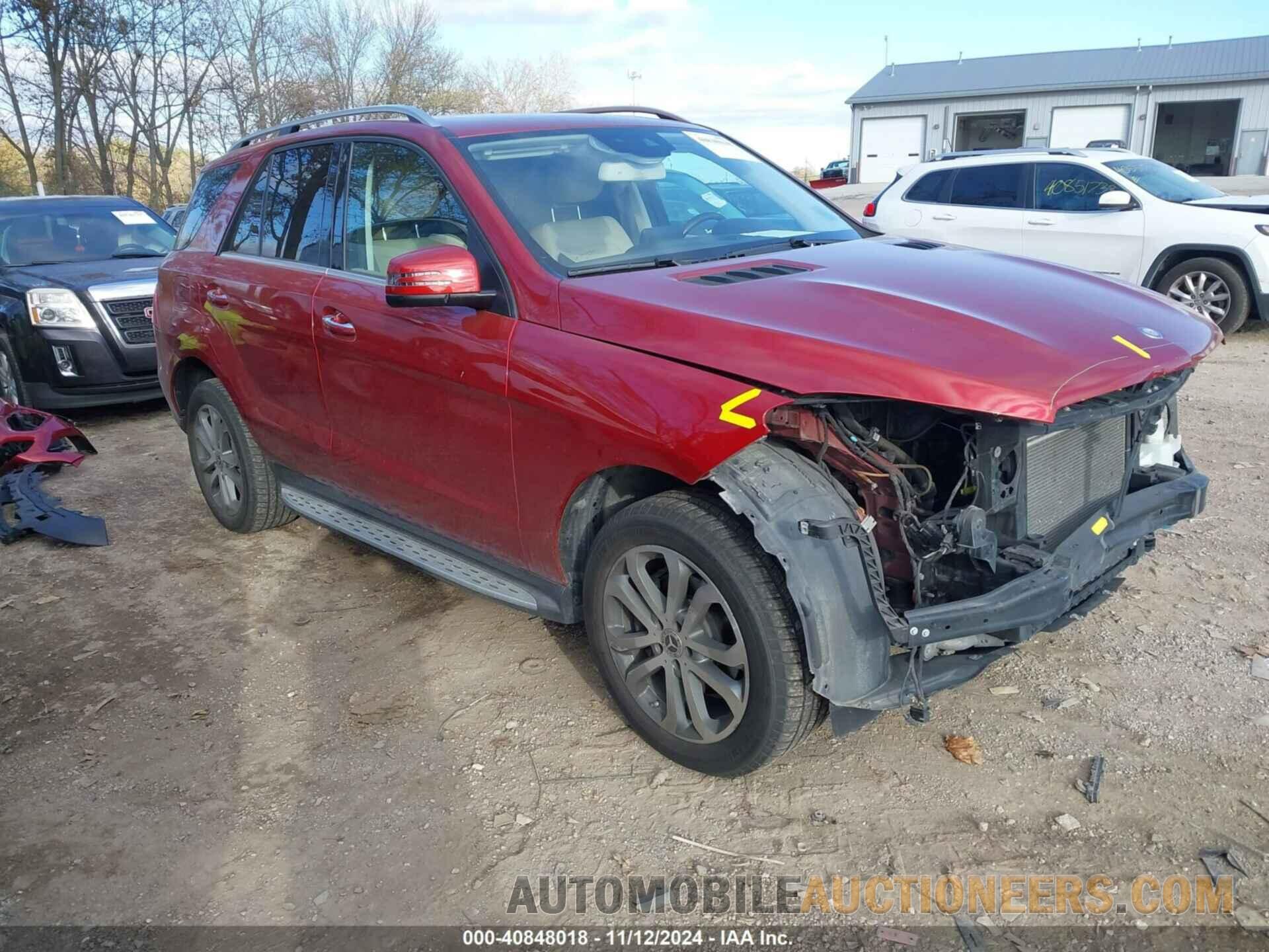 4JGDA5HB5HA946985 MERCEDES-BENZ GLE 350 2017