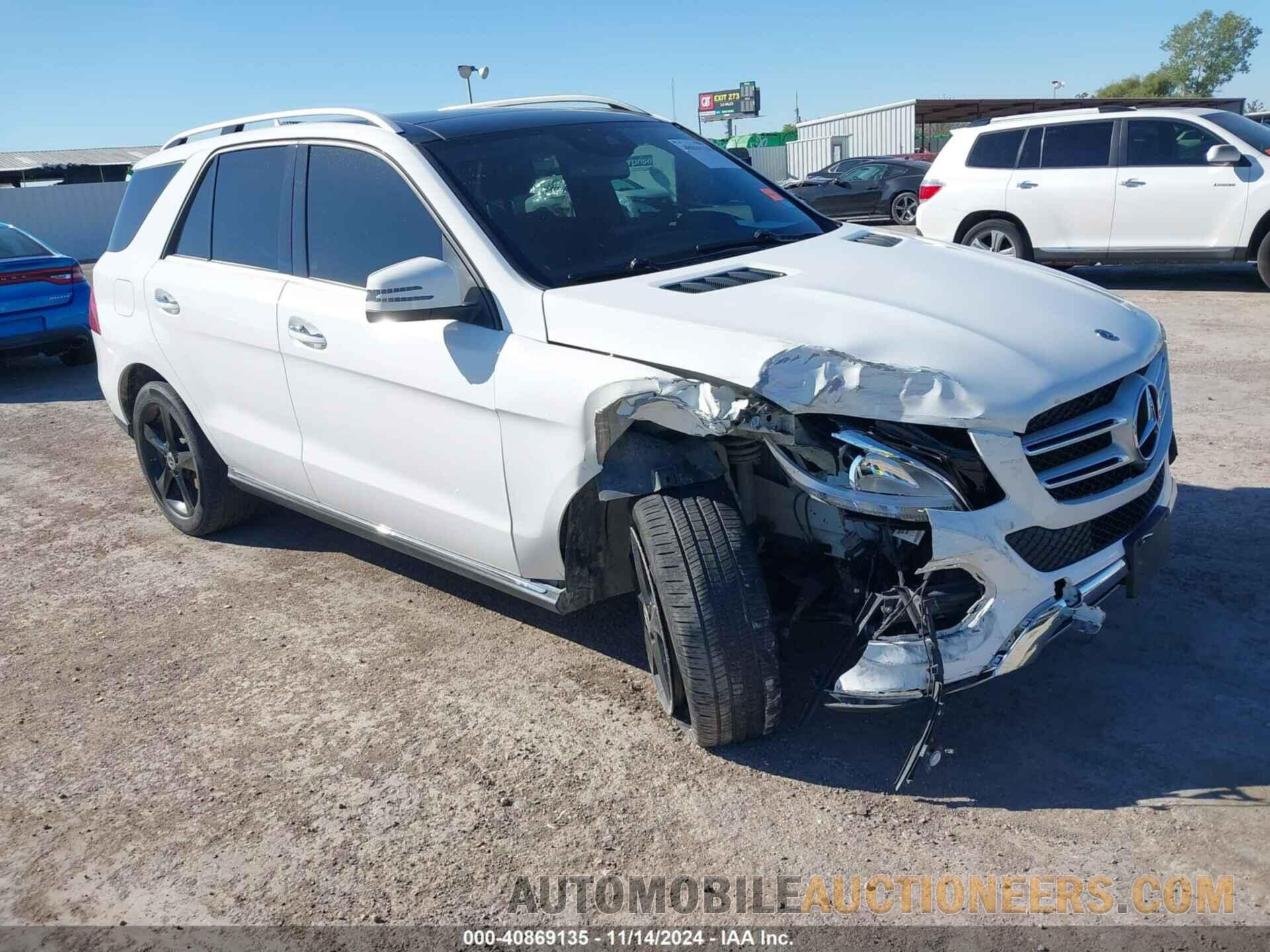 4JGDA5HB5JB105362 MERCEDES-BENZ GLE 350 2018