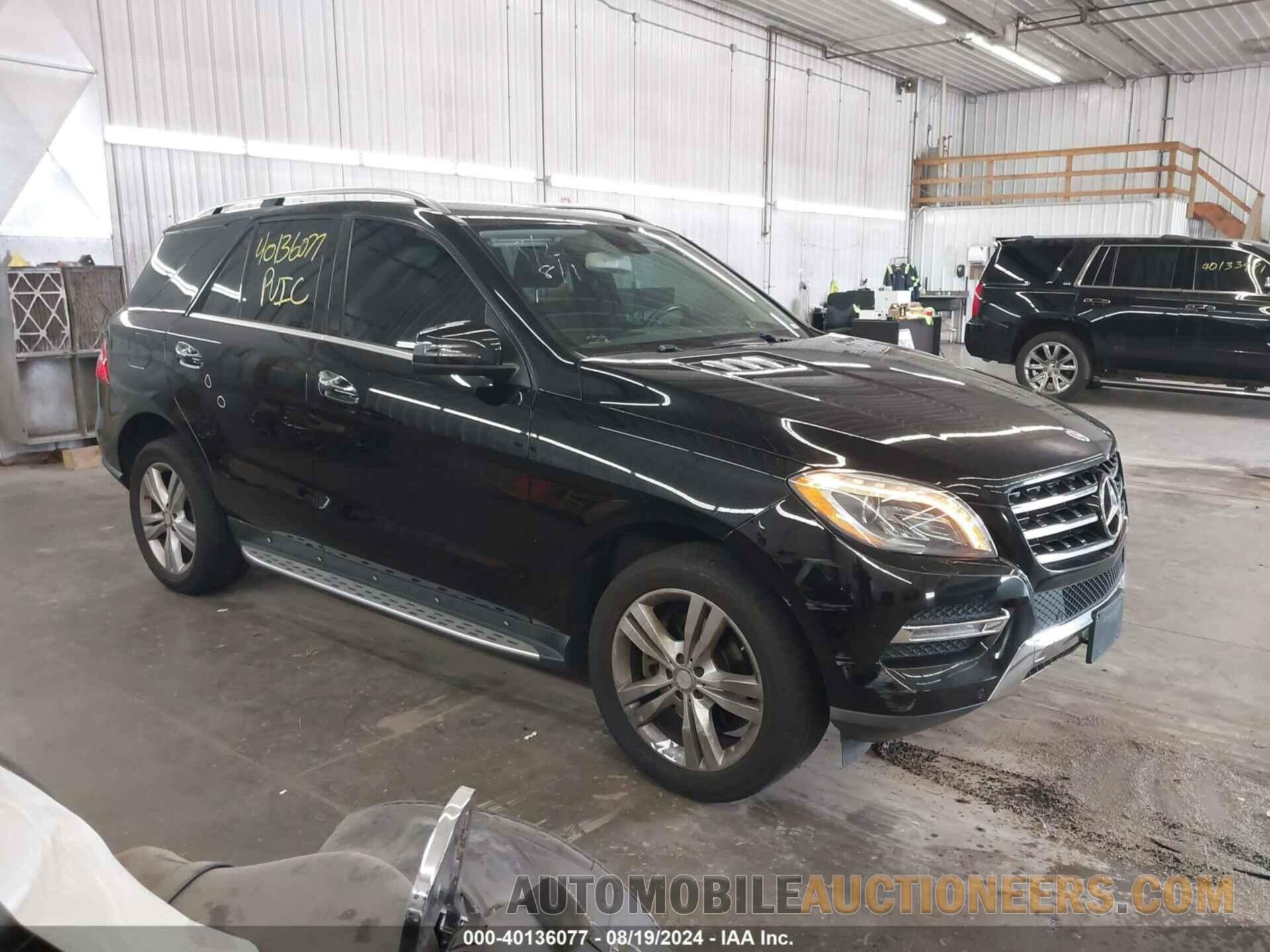 4JGDA5HB6DA207134 MERCEDES-BENZ ML 350 2013