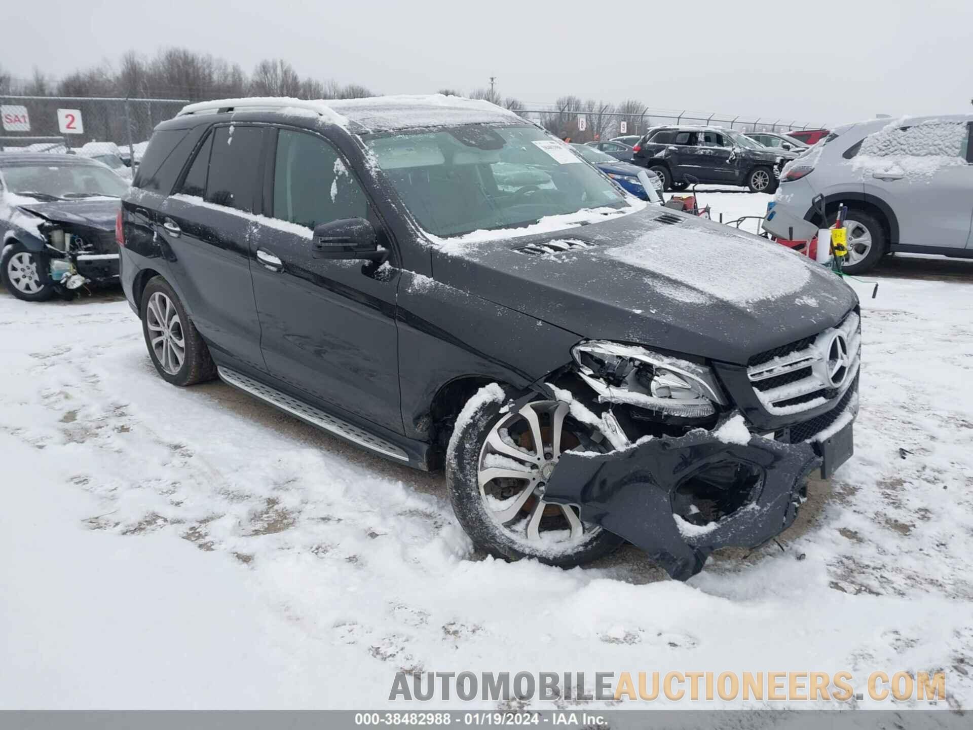 4JGDA5HB6GA635399 MERCEDES-BENZ GLE 350 2016