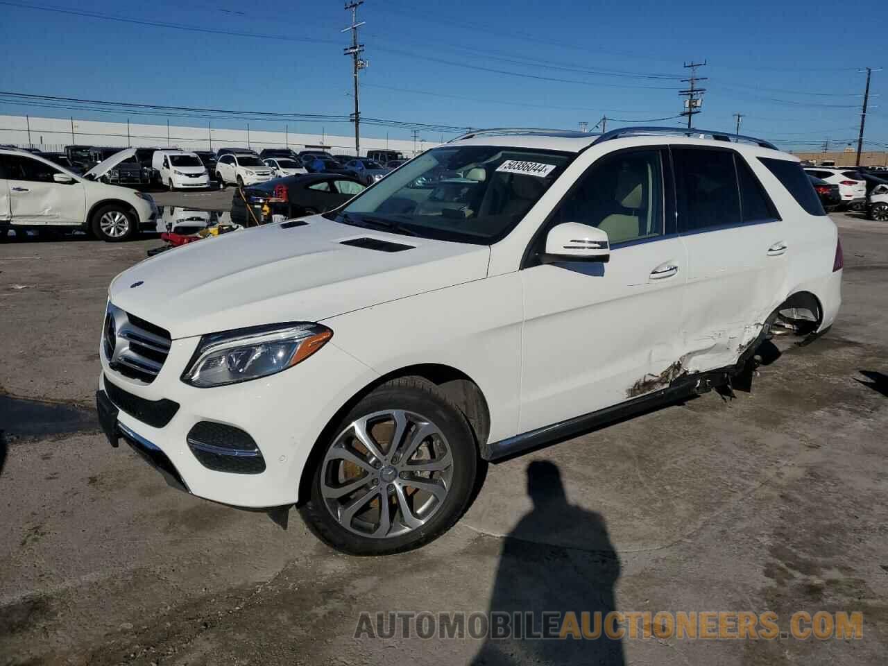 4JGDA5HB6GA749404 MERCEDES-BENZ GLE-CLASS 2016