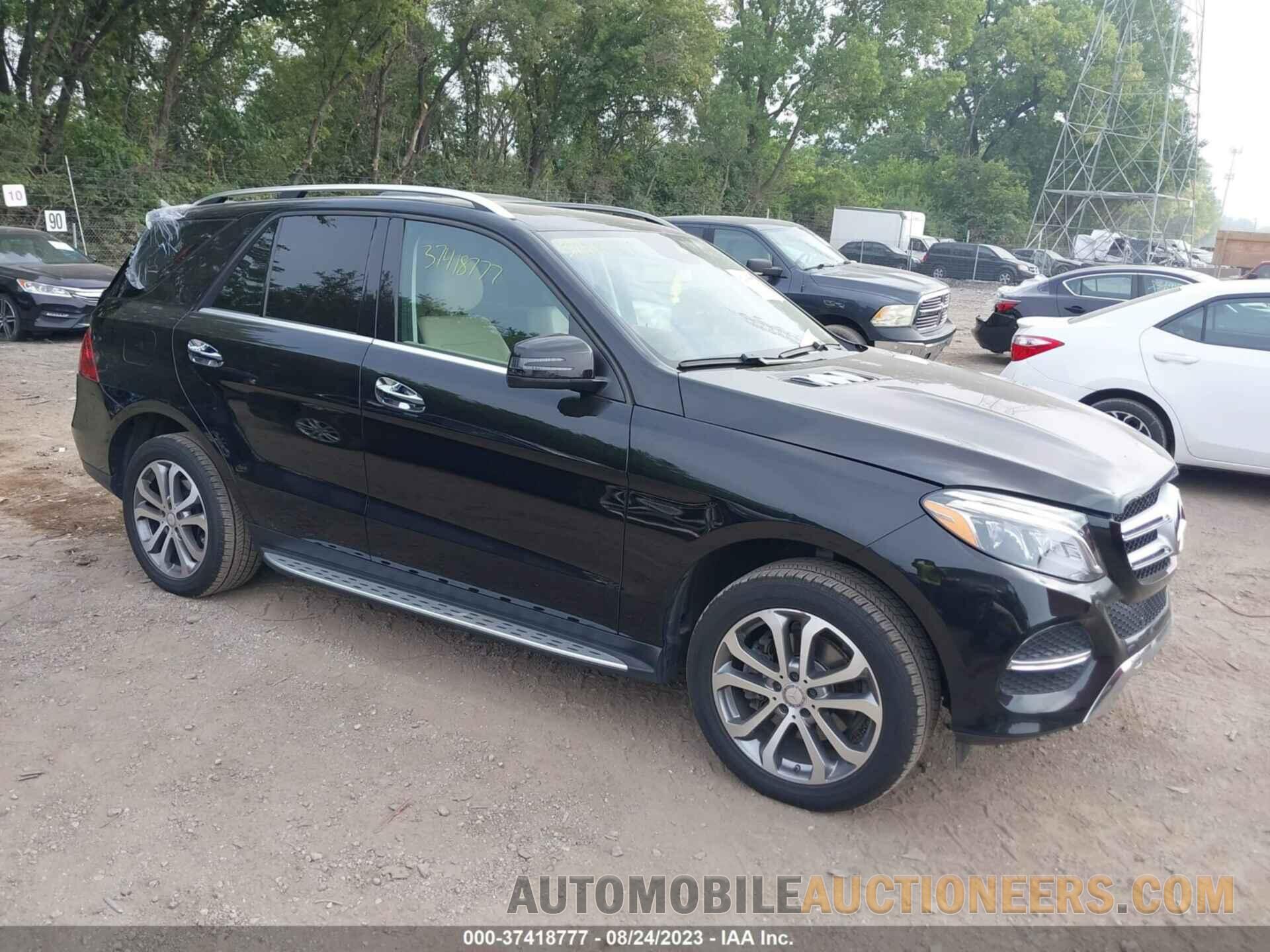 4JGDA5HB6GA770205 MERCEDES-BENZ GLE 2016