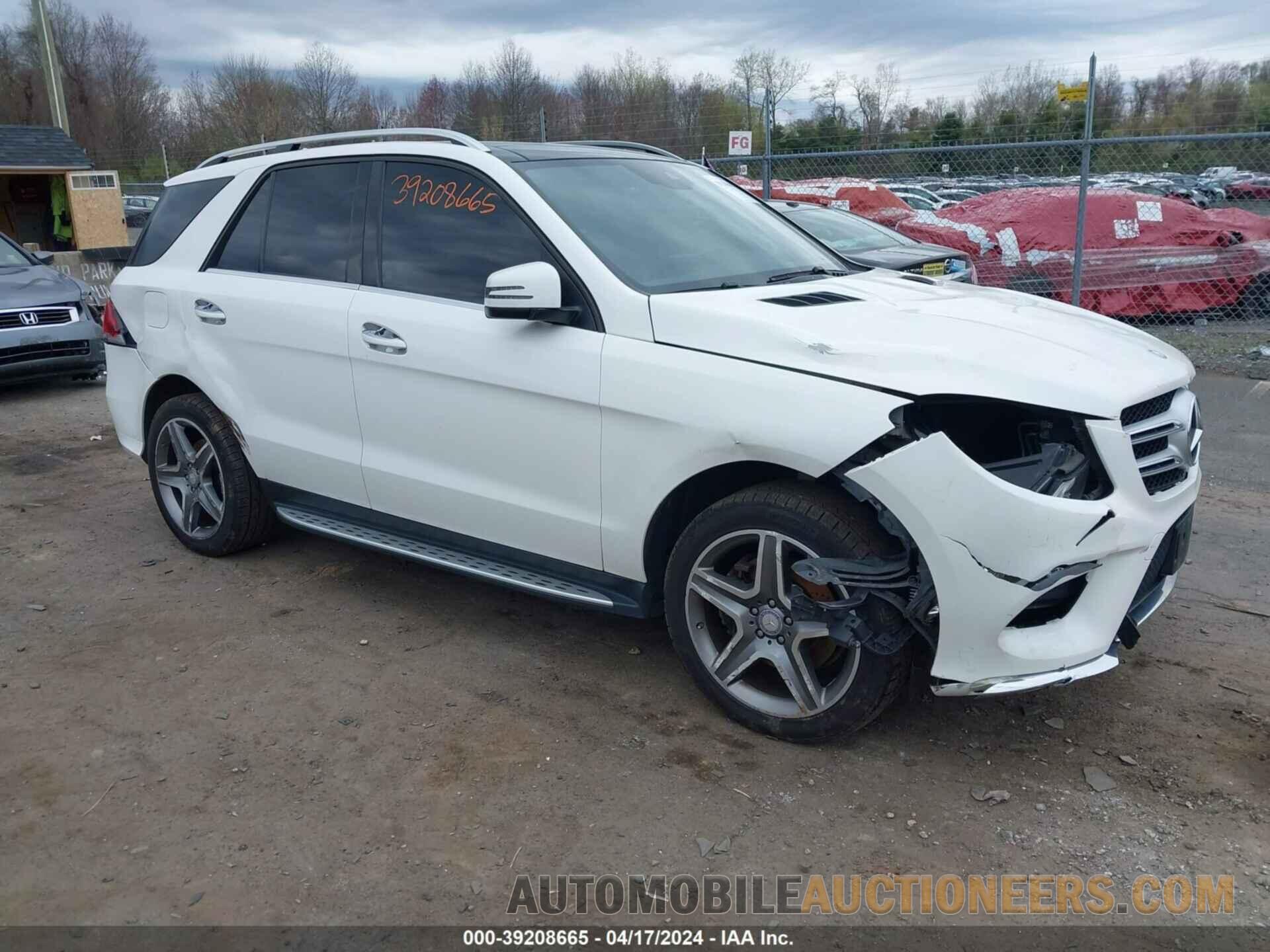 4JGDA5HB6HA891849 MERCEDES-BENZ GLE 350 2017