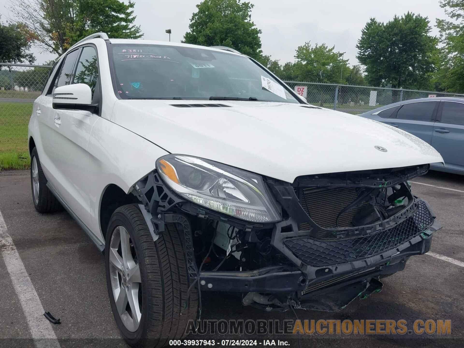 4JGDA5HB6JB027092 MERCEDES-BENZ GLE 350 2018