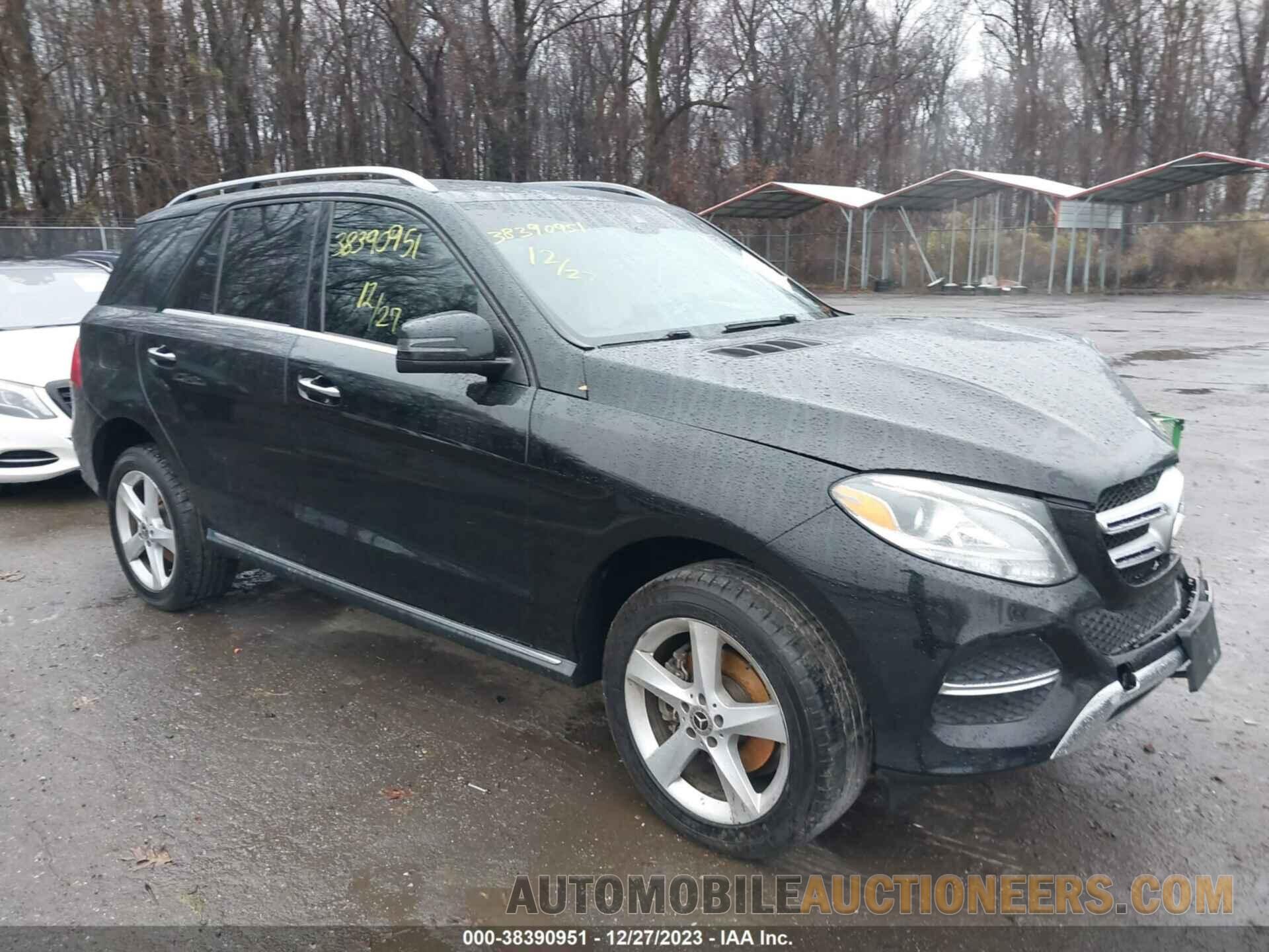 4JGDA5HB6JB031000 MERCEDES-BENZ GLE 2018