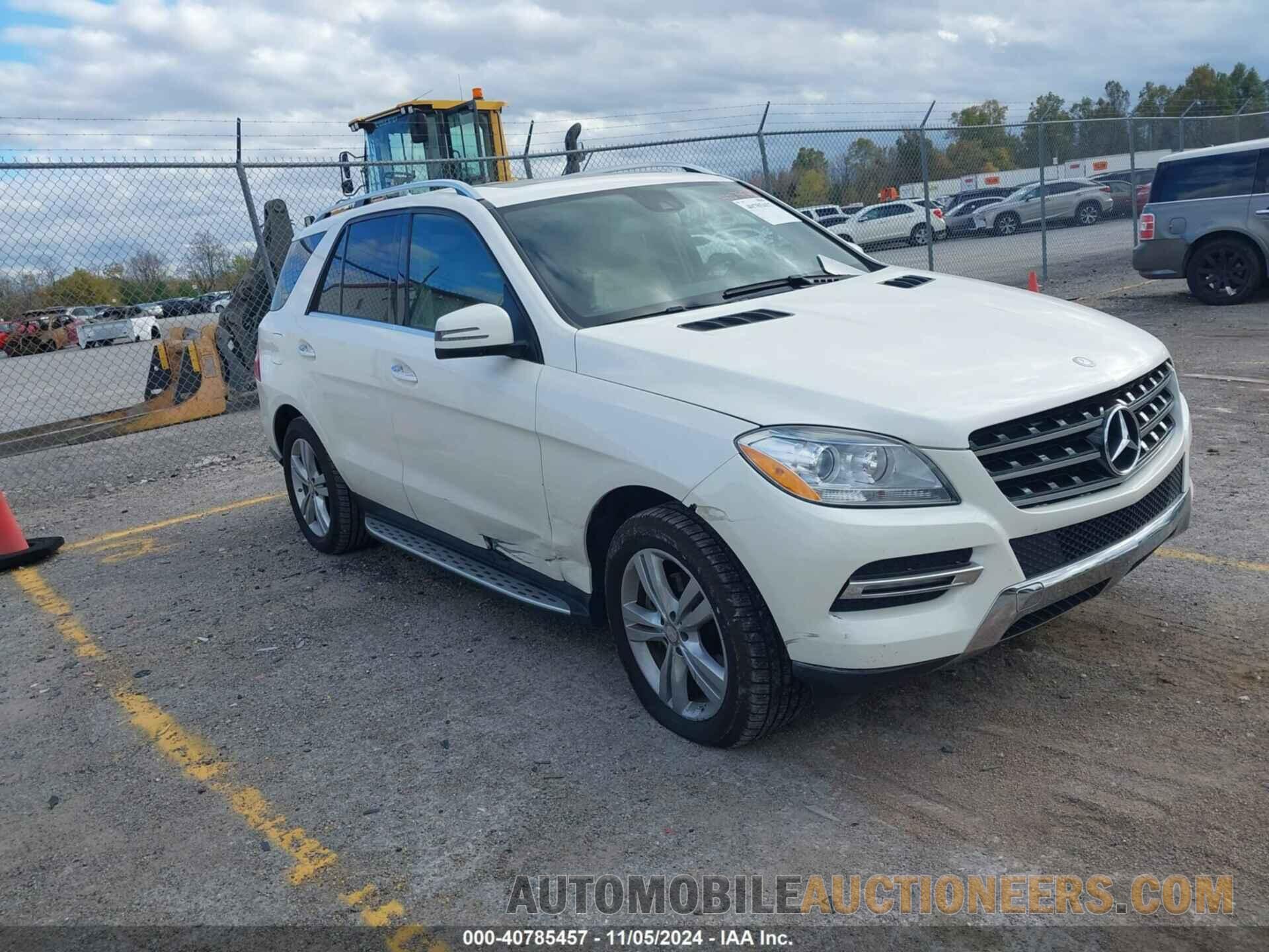 4JGDA5HB7DA104854 MERCEDES-BENZ ML 350 2013