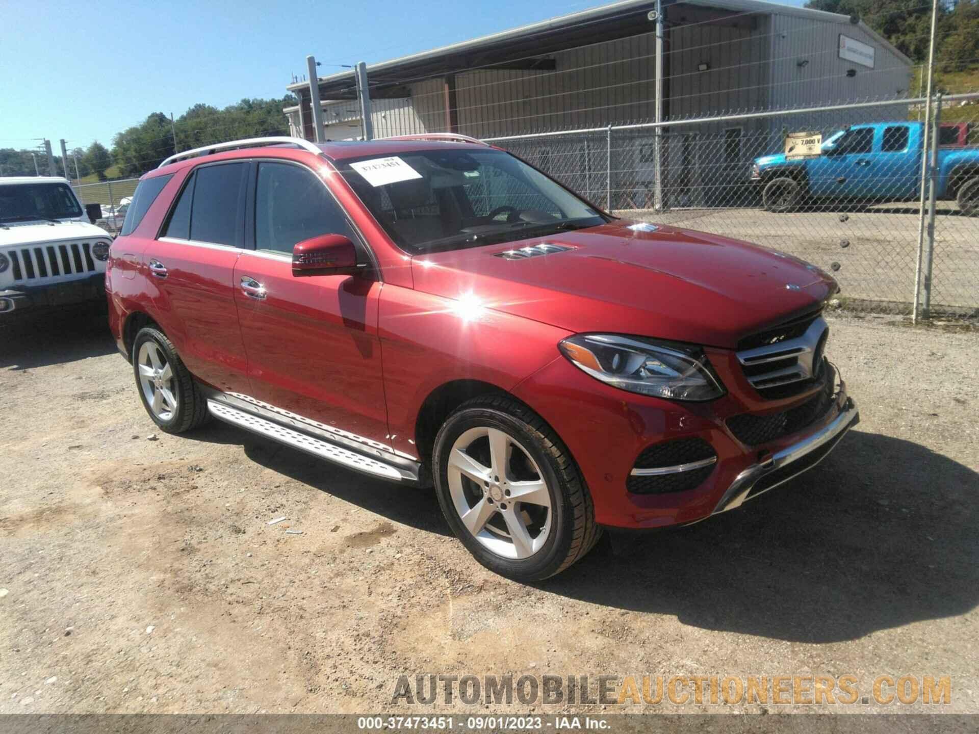 4JGDA5HB7GA707646 MERCEDES-BENZ GLE 2016