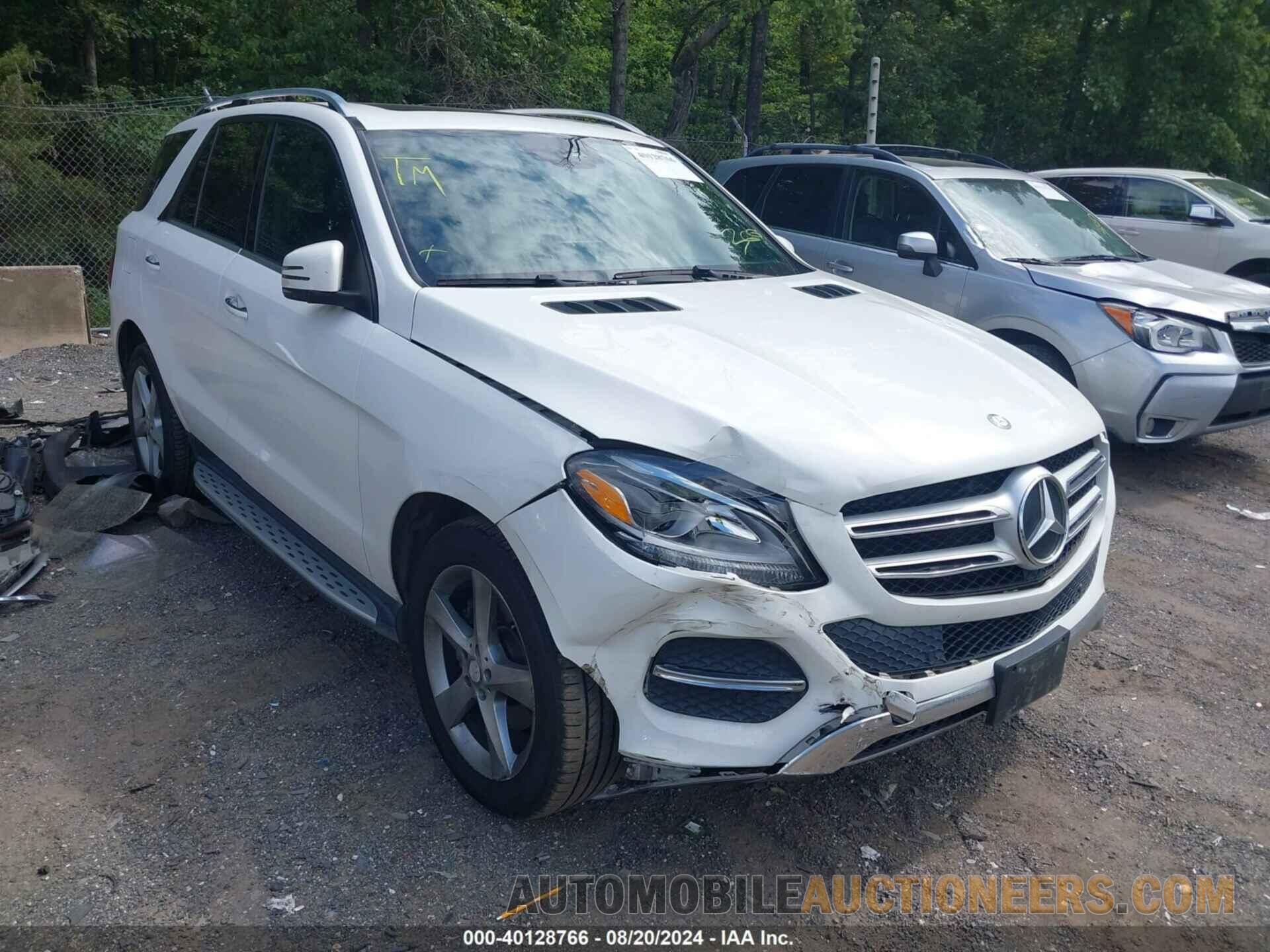 4JGDA5HB7GA771427 MERCEDES-BENZ GLE 350 2016